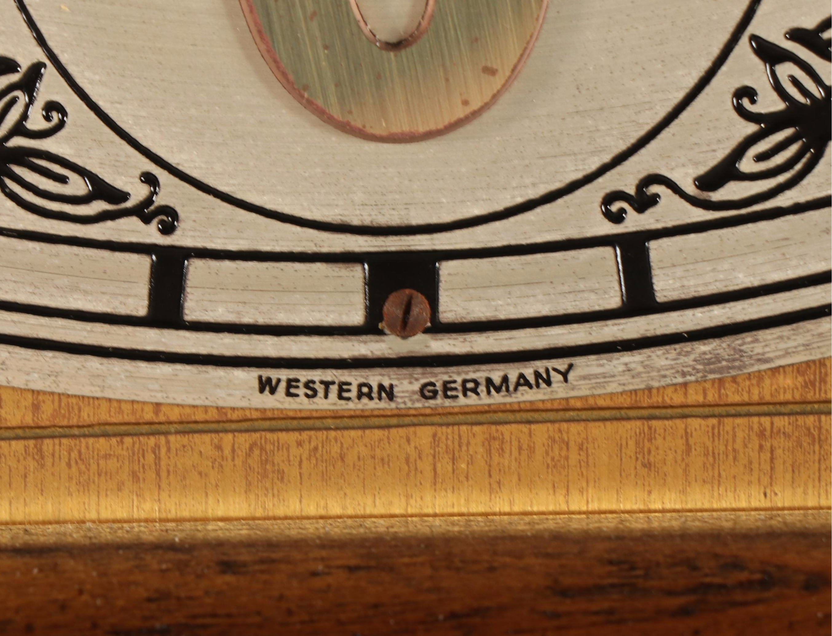 Ridgeway French Burl Wood Grandfather Clock