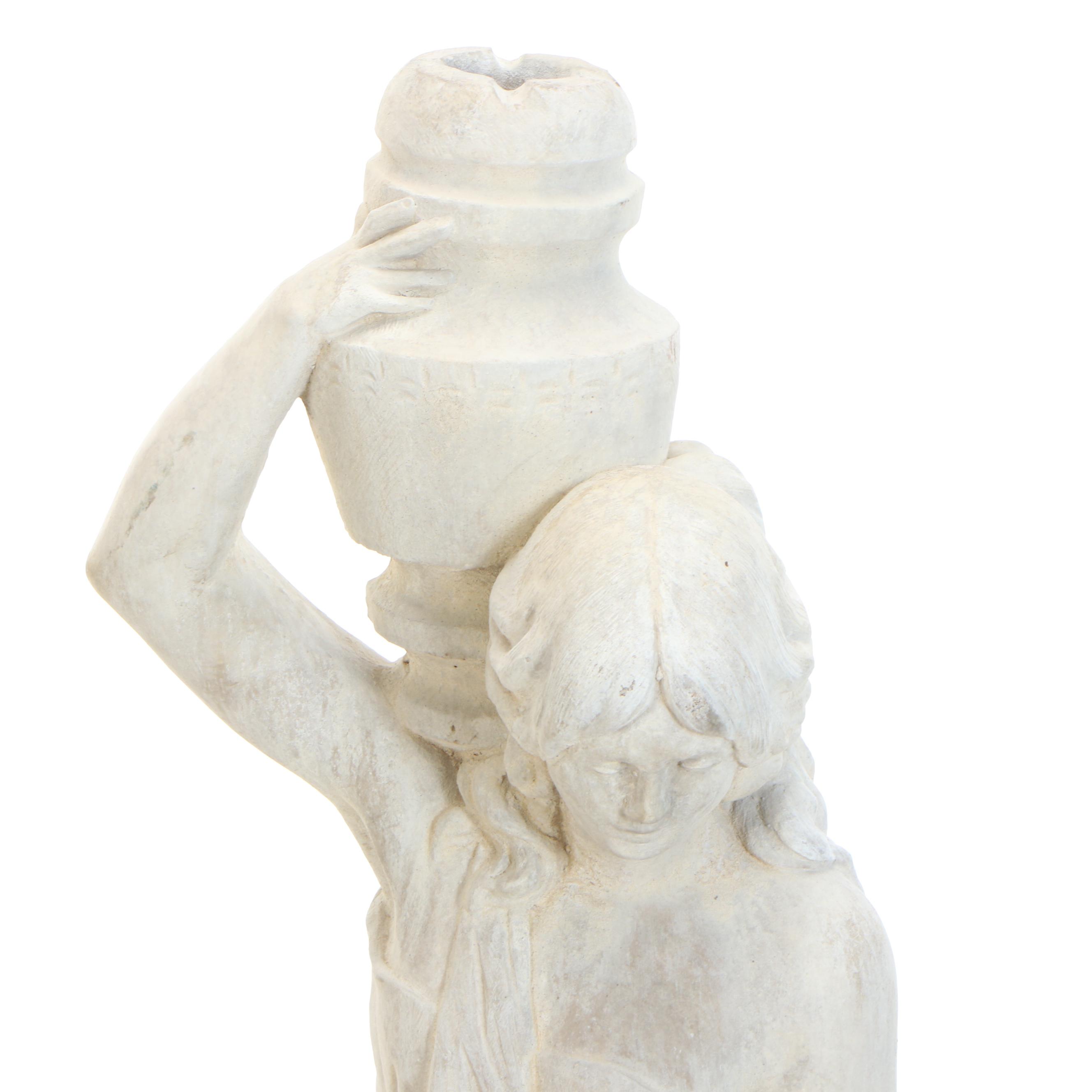 Greco-Roman Style Water Bearer Figural Fountainhead