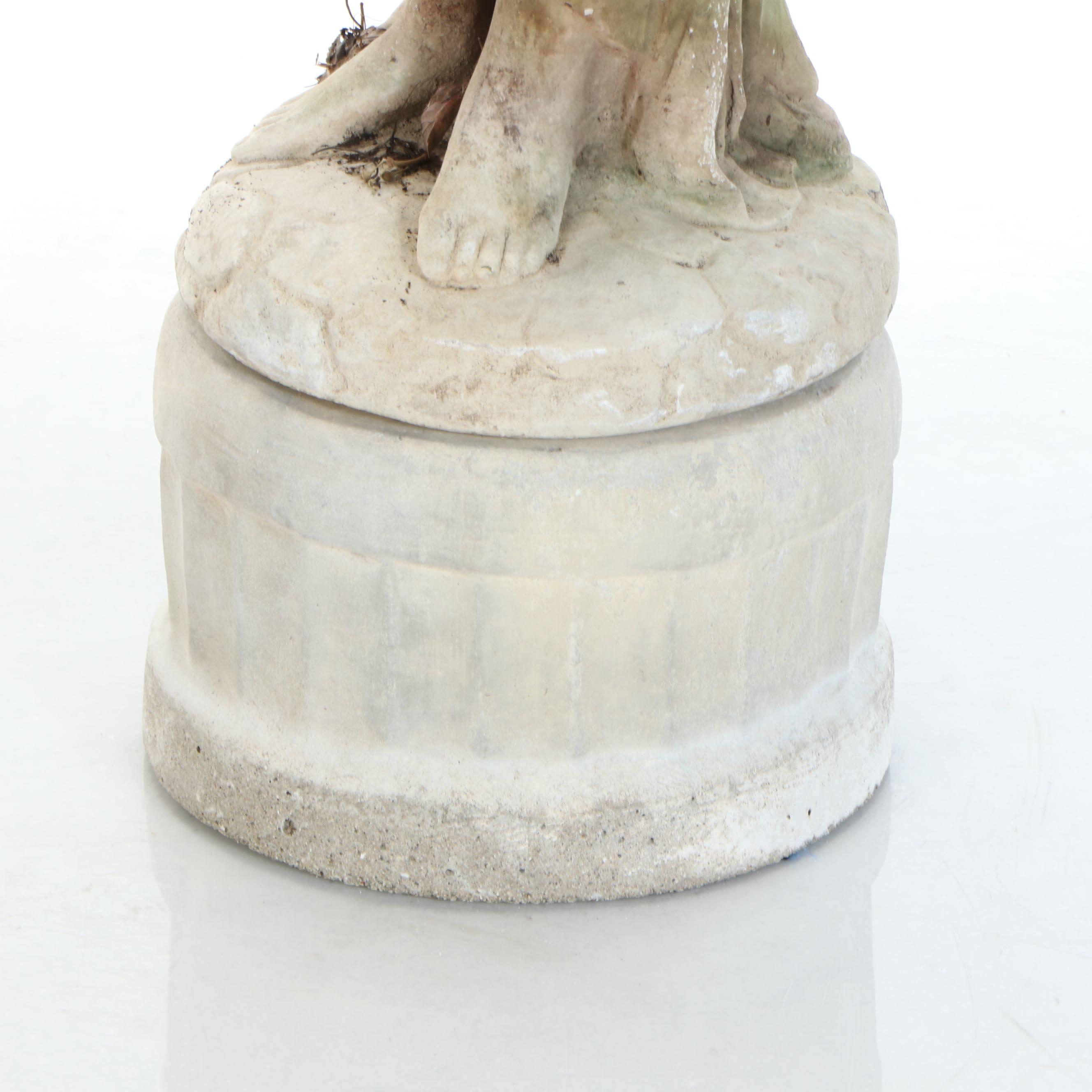 Greco-Roman Style Water Bearer Figural Fountainhead