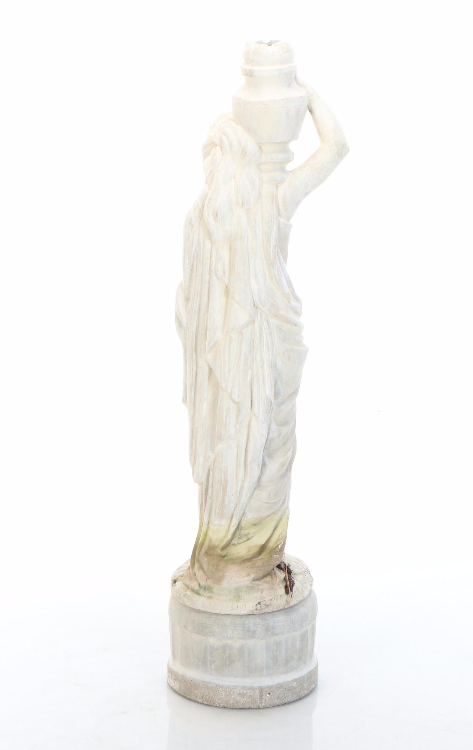 Greco-Roman Style Water Bearer Figural Fountainhead