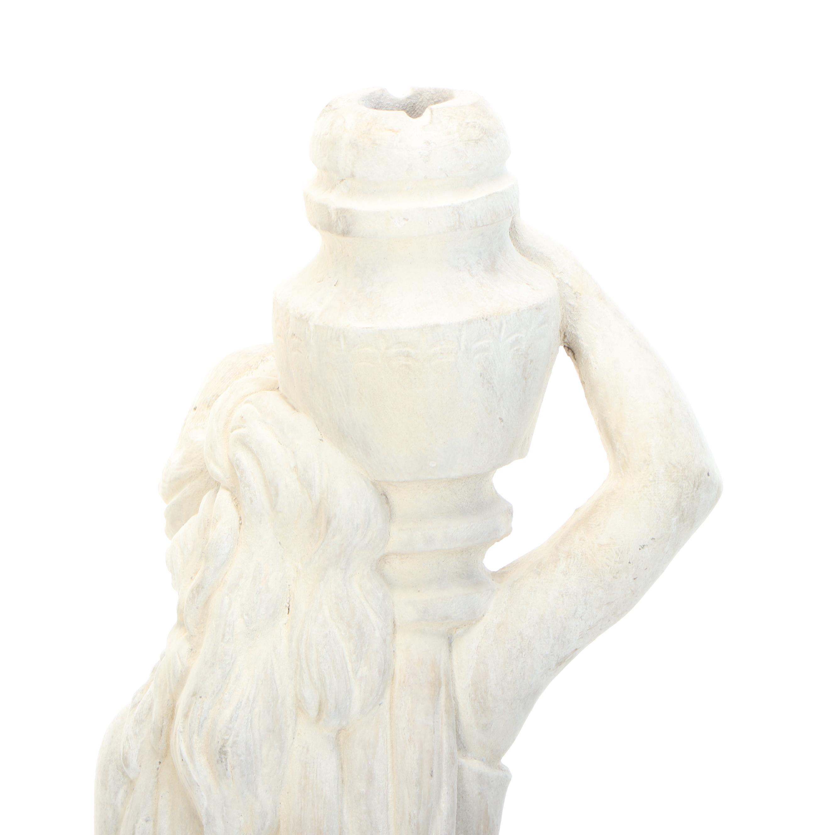 Greco-Roman Style Water Bearer Figural Fountainhead