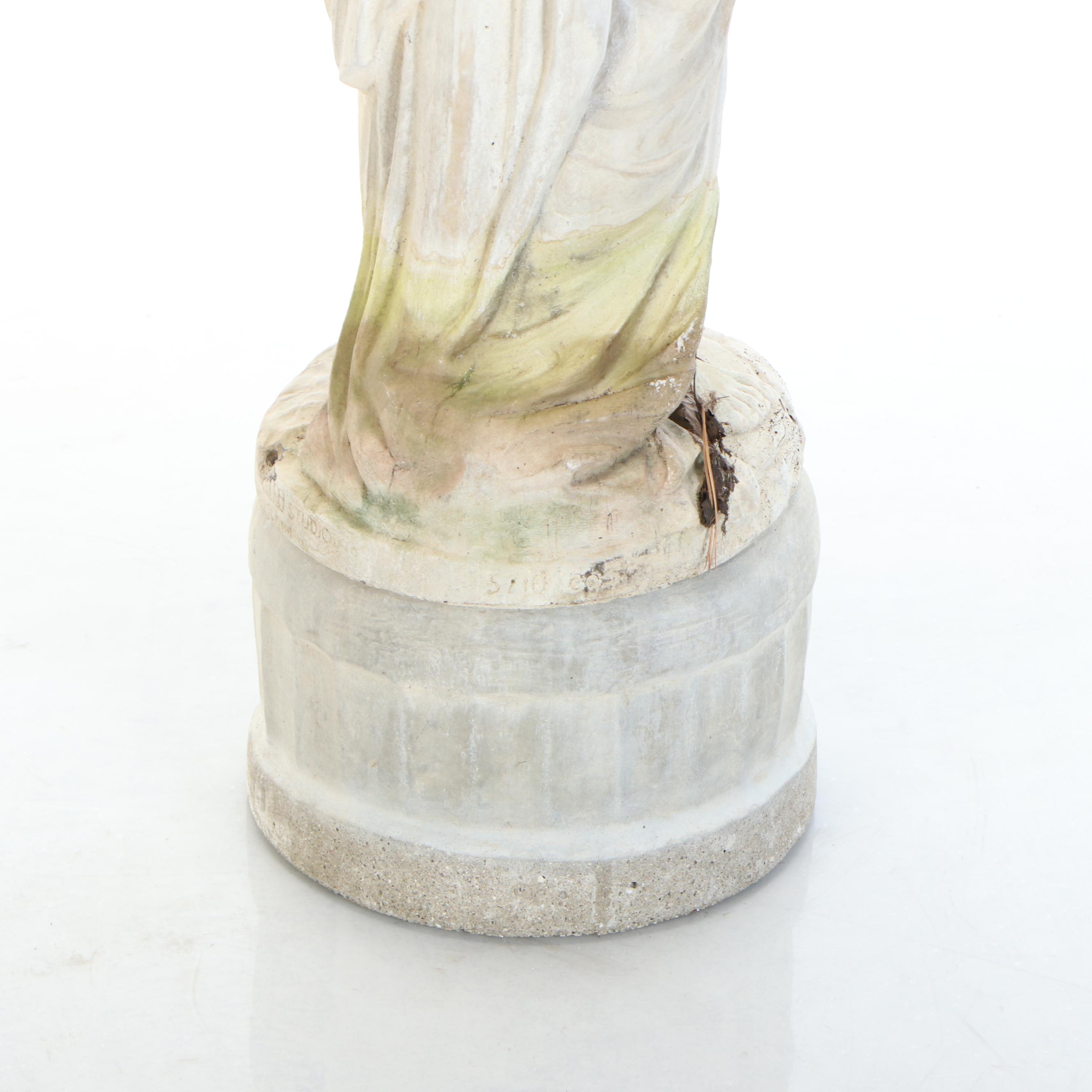 Greco-Roman Style Water Bearer Figural Fountainhead