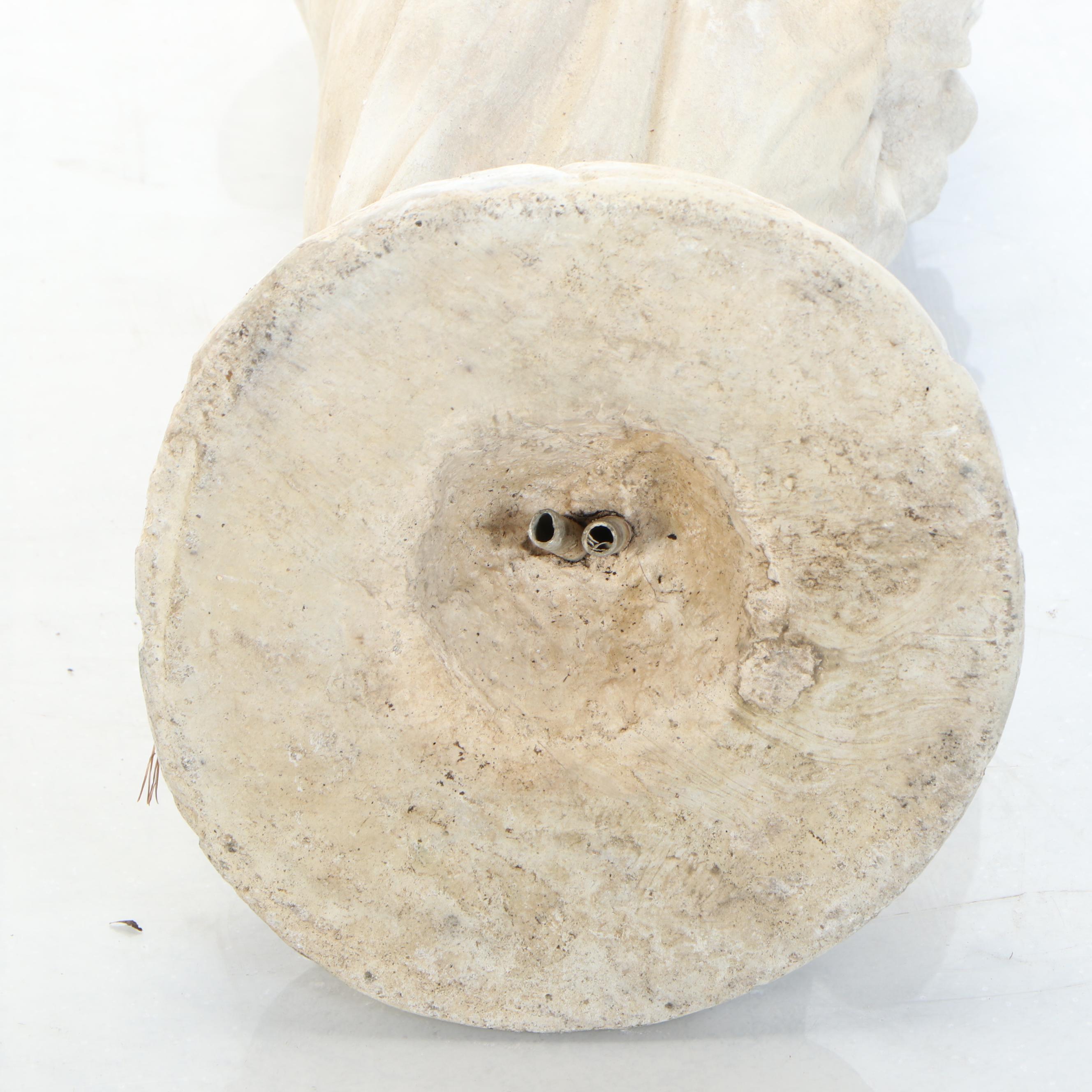 Greco-Roman Style Water Bearer Figural Fountainhead