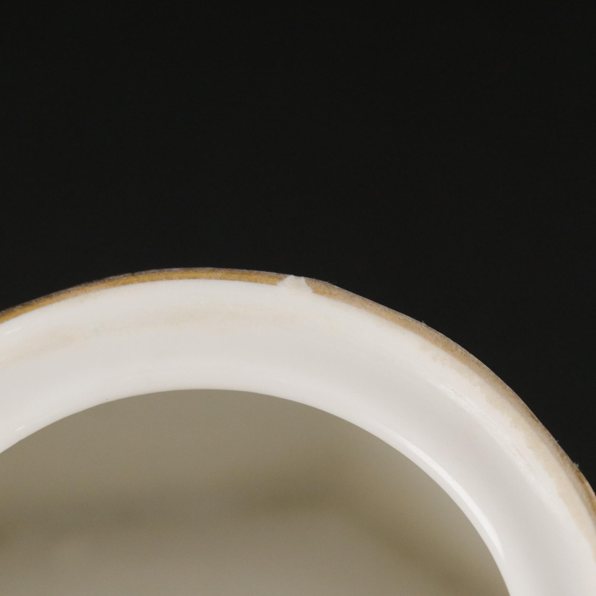 Haviland Limoges Gilt Pitcher & Other French Porcelain Tableware