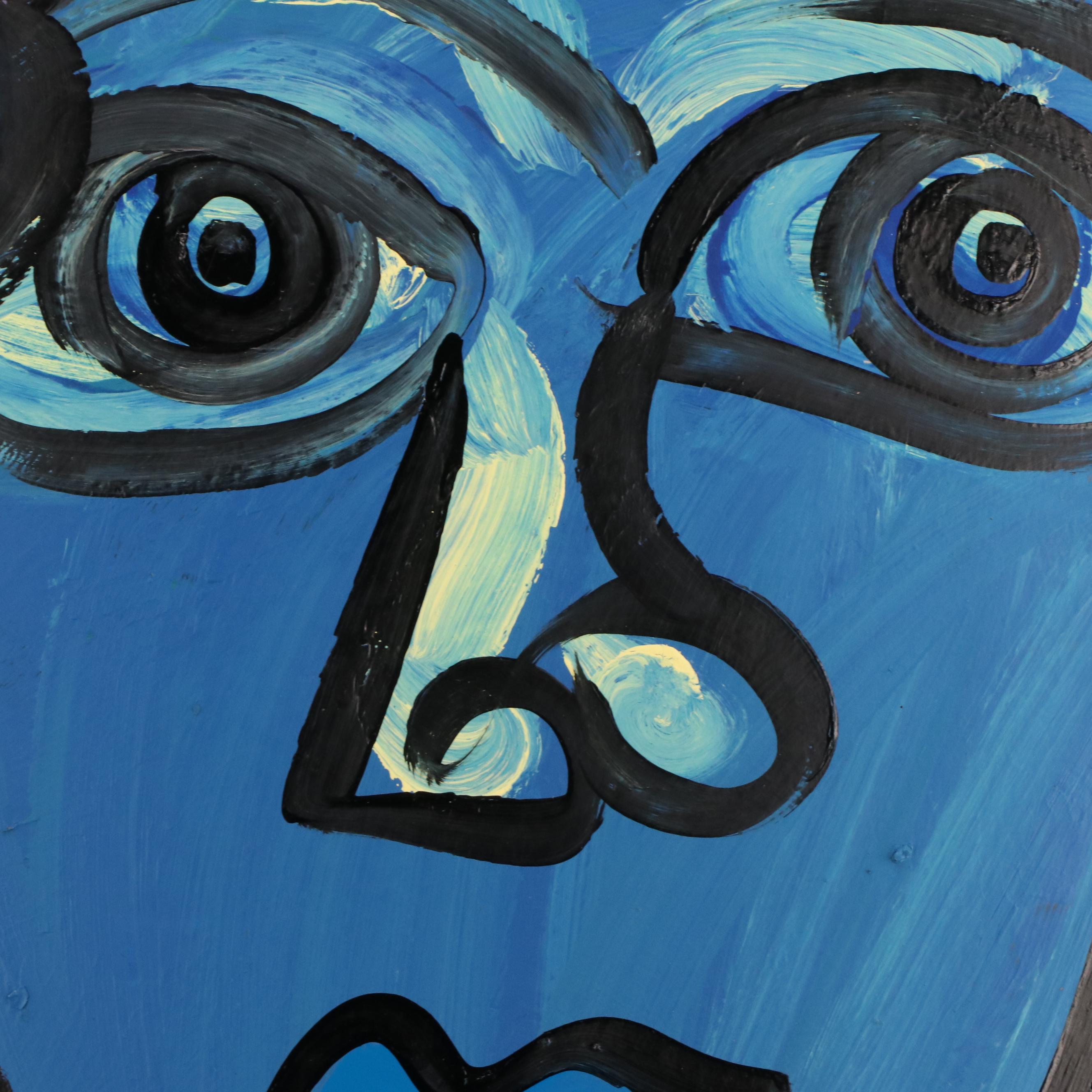 Peter Robert Keil Stylized Acrylic Portrait