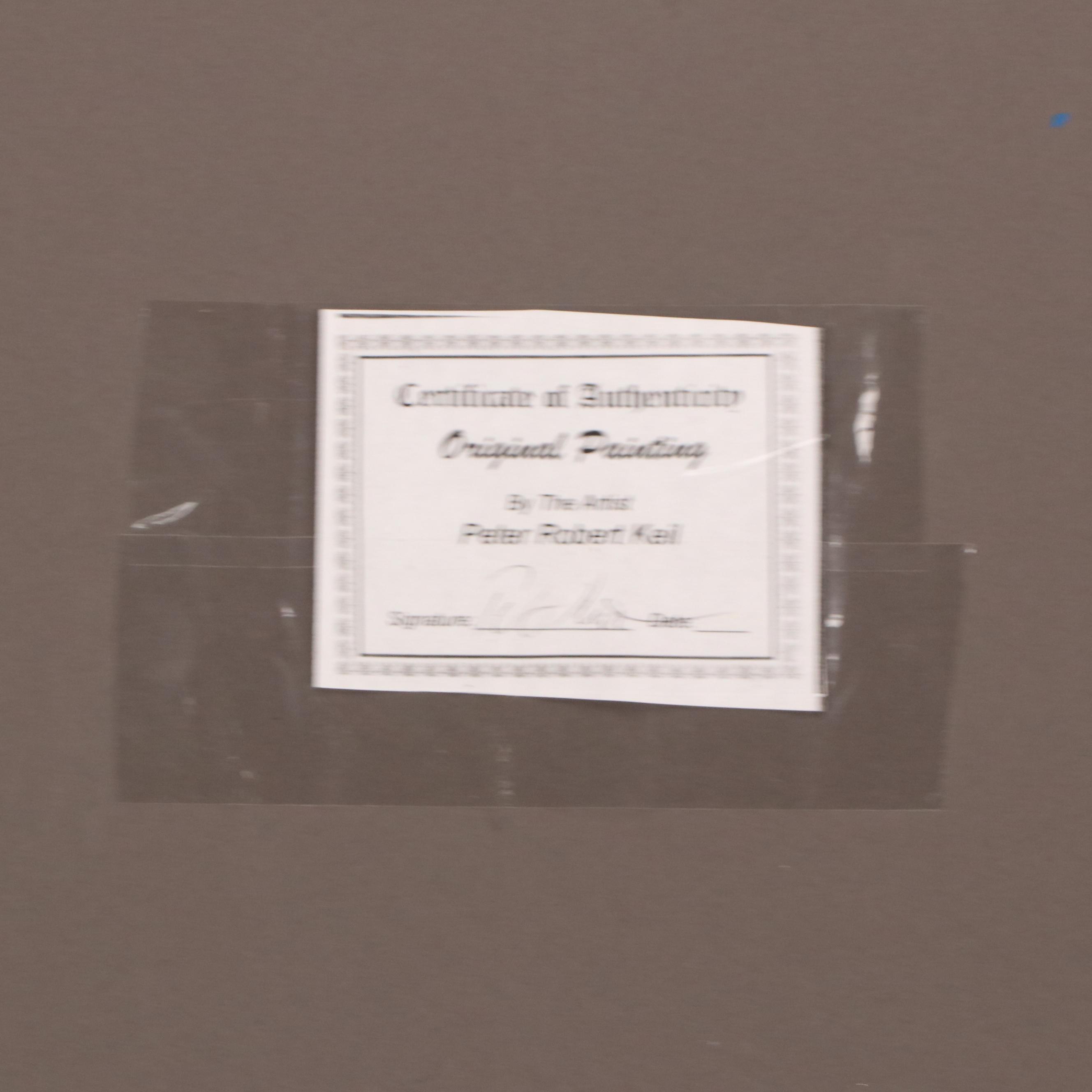 Peter Robert Keil Stylized Acrylic Portrait