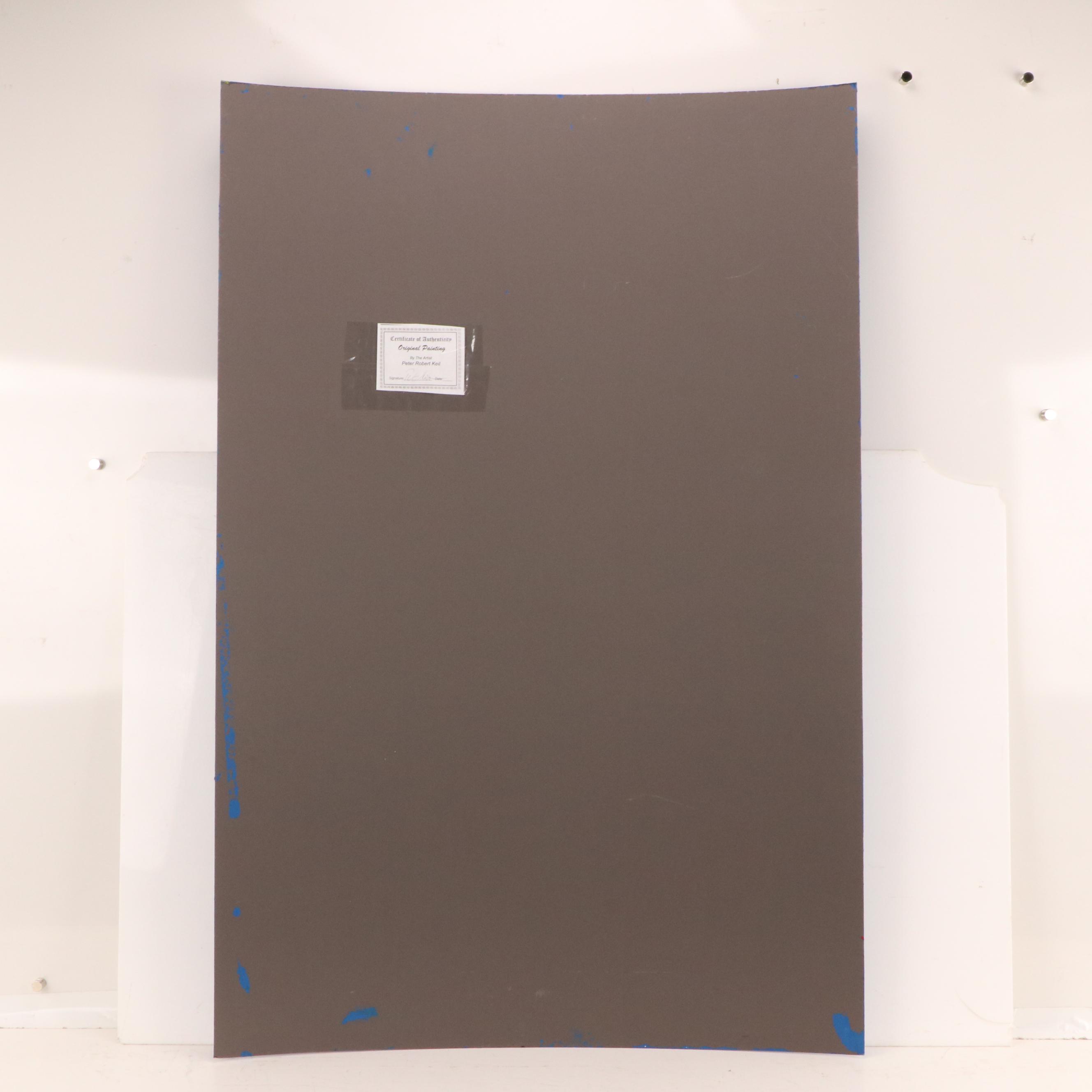 Peter Robert Keil Stylized Acrylic Portrait