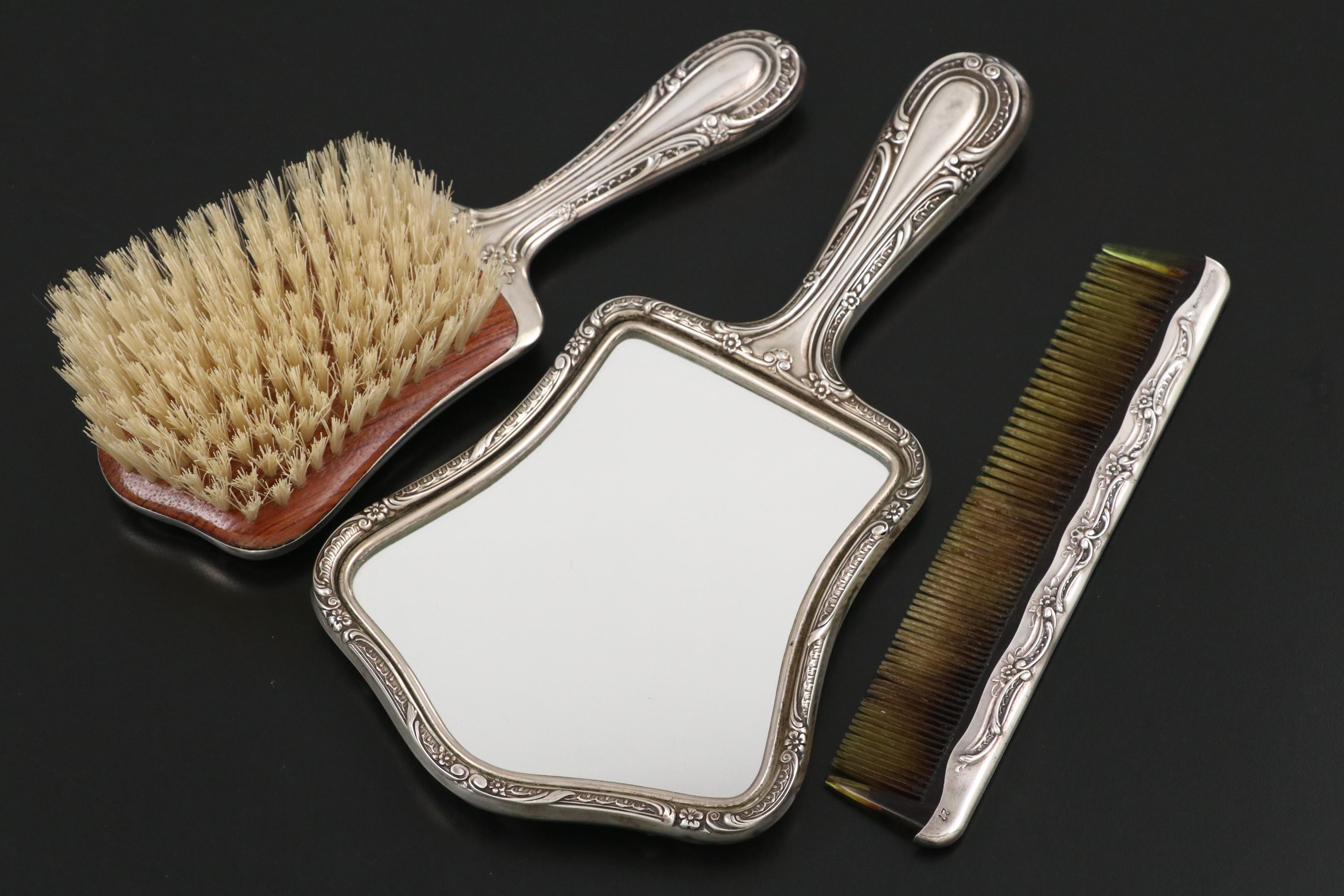 Gorham Sterling Silver Vanity Set, Early to Mid-20th Century