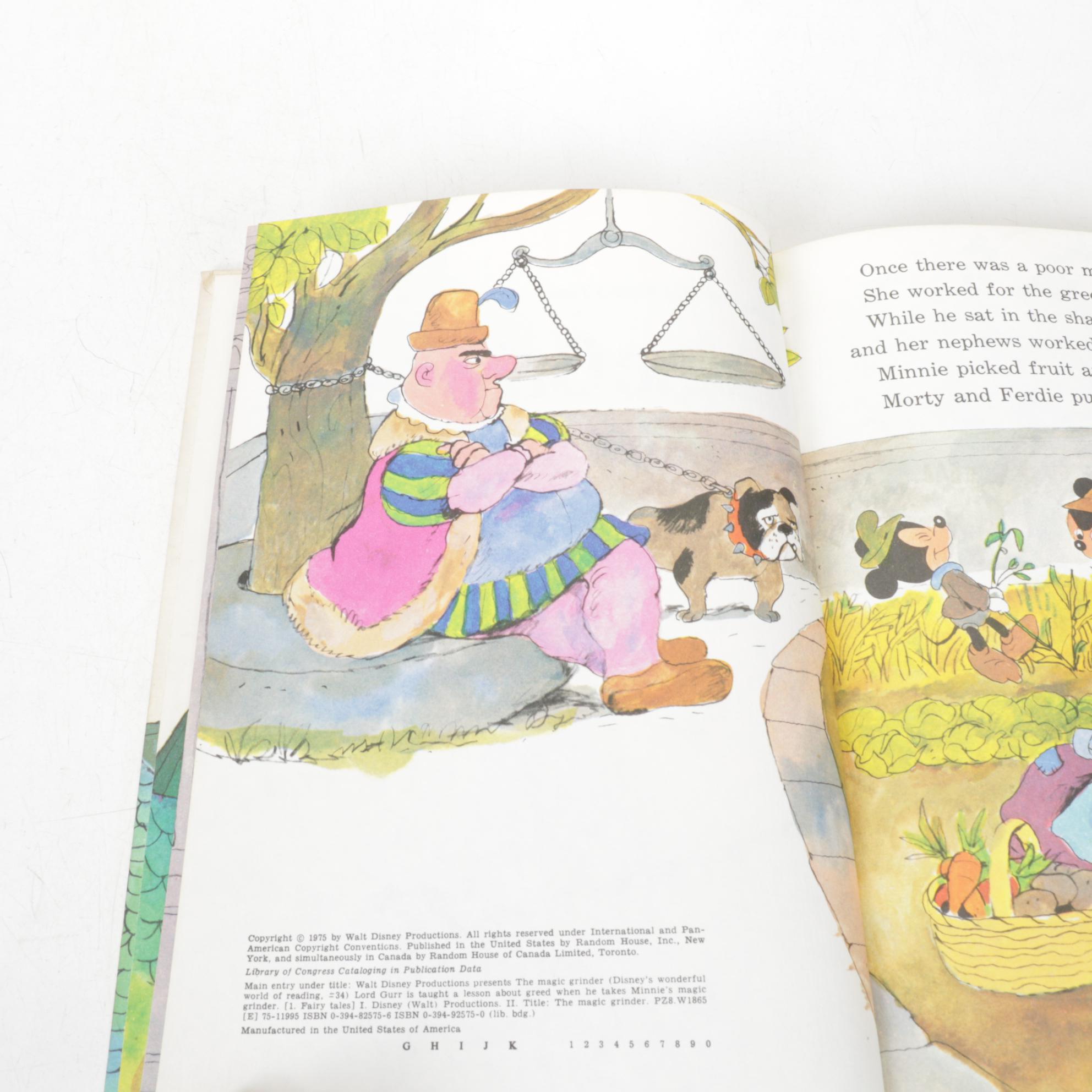 "The Magic Grinder" & Other Disney's Wonderful World of Reading Books