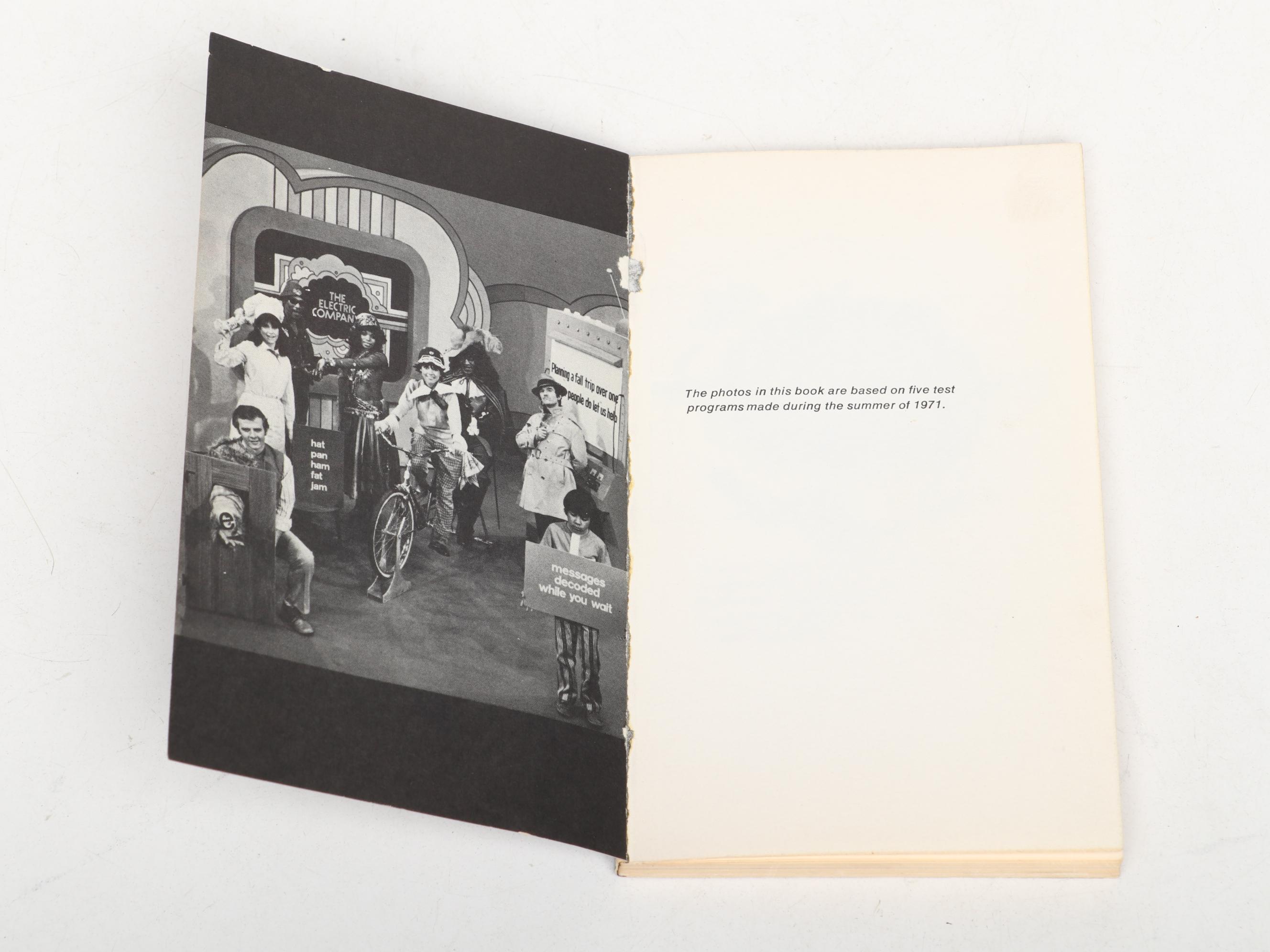 Irene Cara Estate Personal Copy of "The Electric Company" Premiere Book, 1971