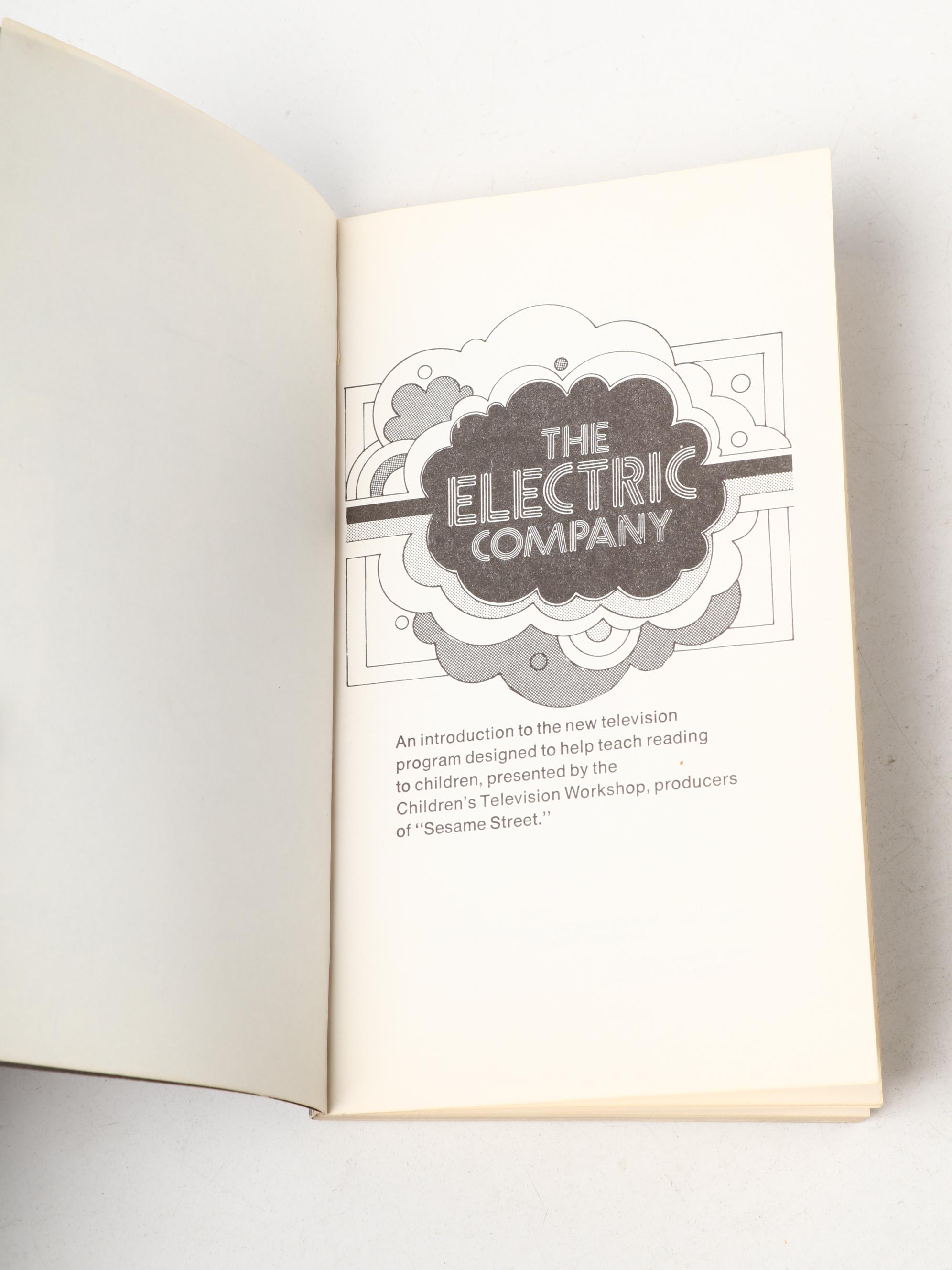 Irene Cara Estate Personal Copy of "The Electric Company" Premiere Book, 1971