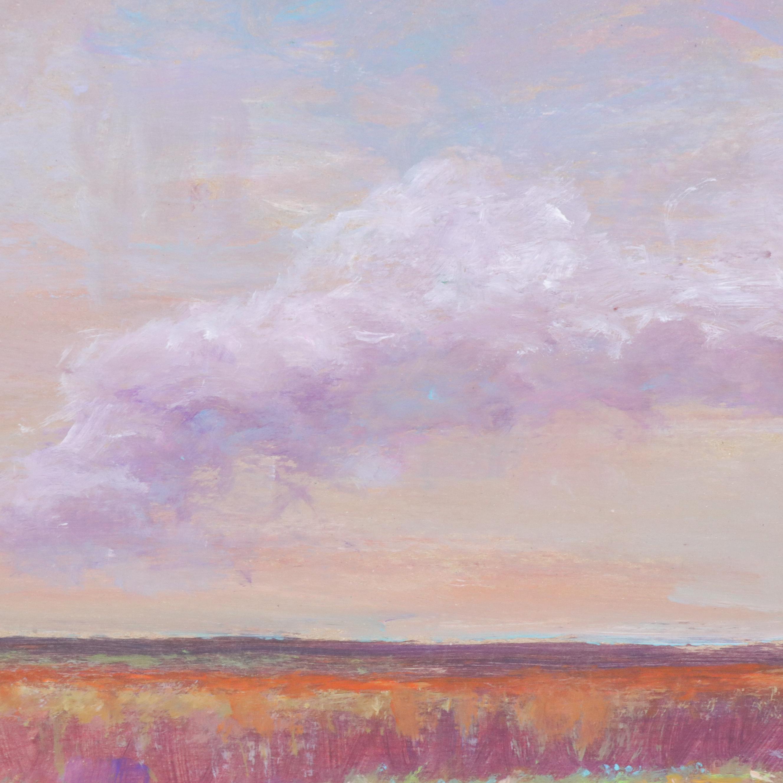 Robert Riddle Baker Acrylic Painting "Seeking the Rain," 2025