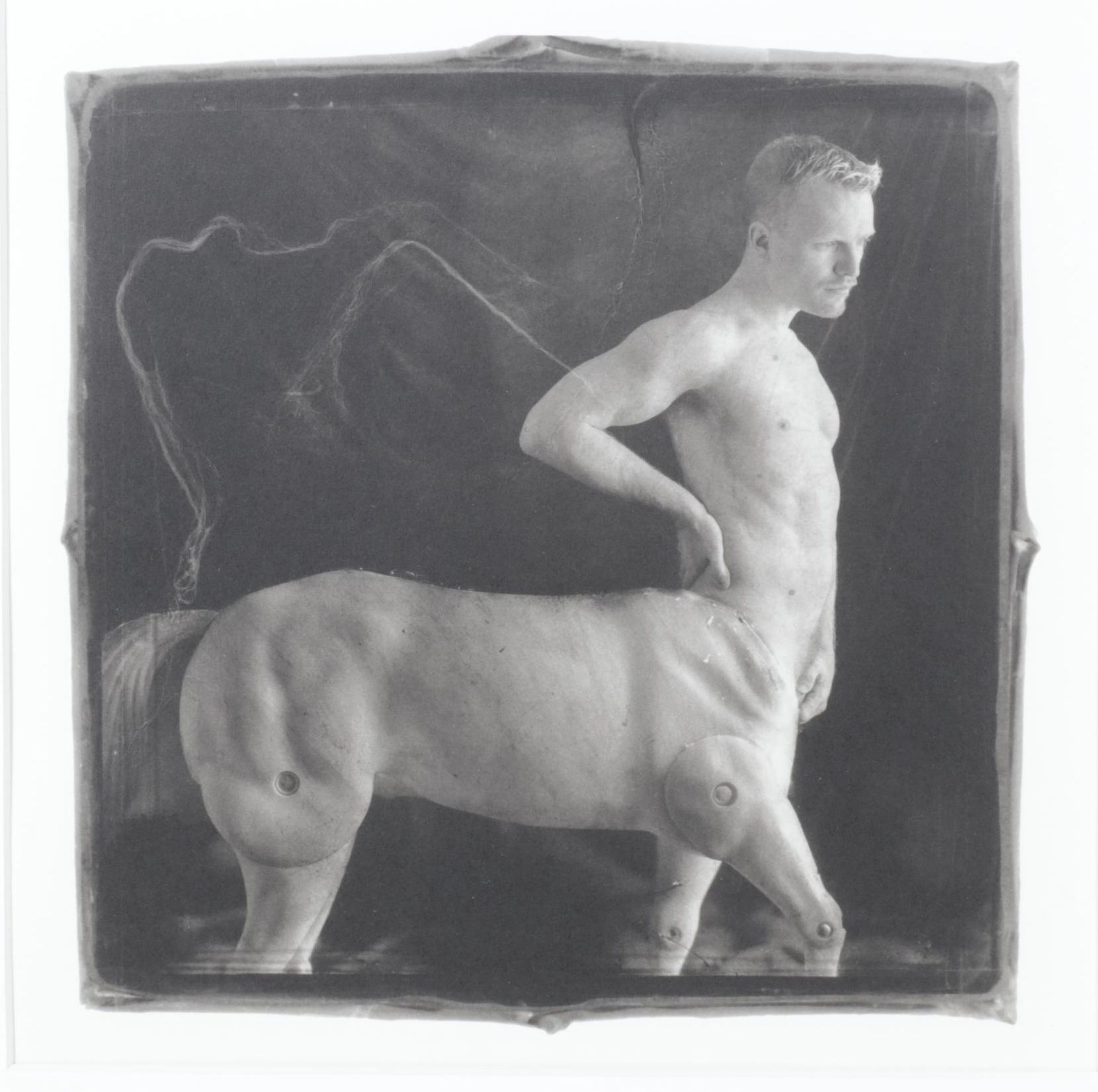 Monochrome Photolithograph "Centaur" by Kelly Grider