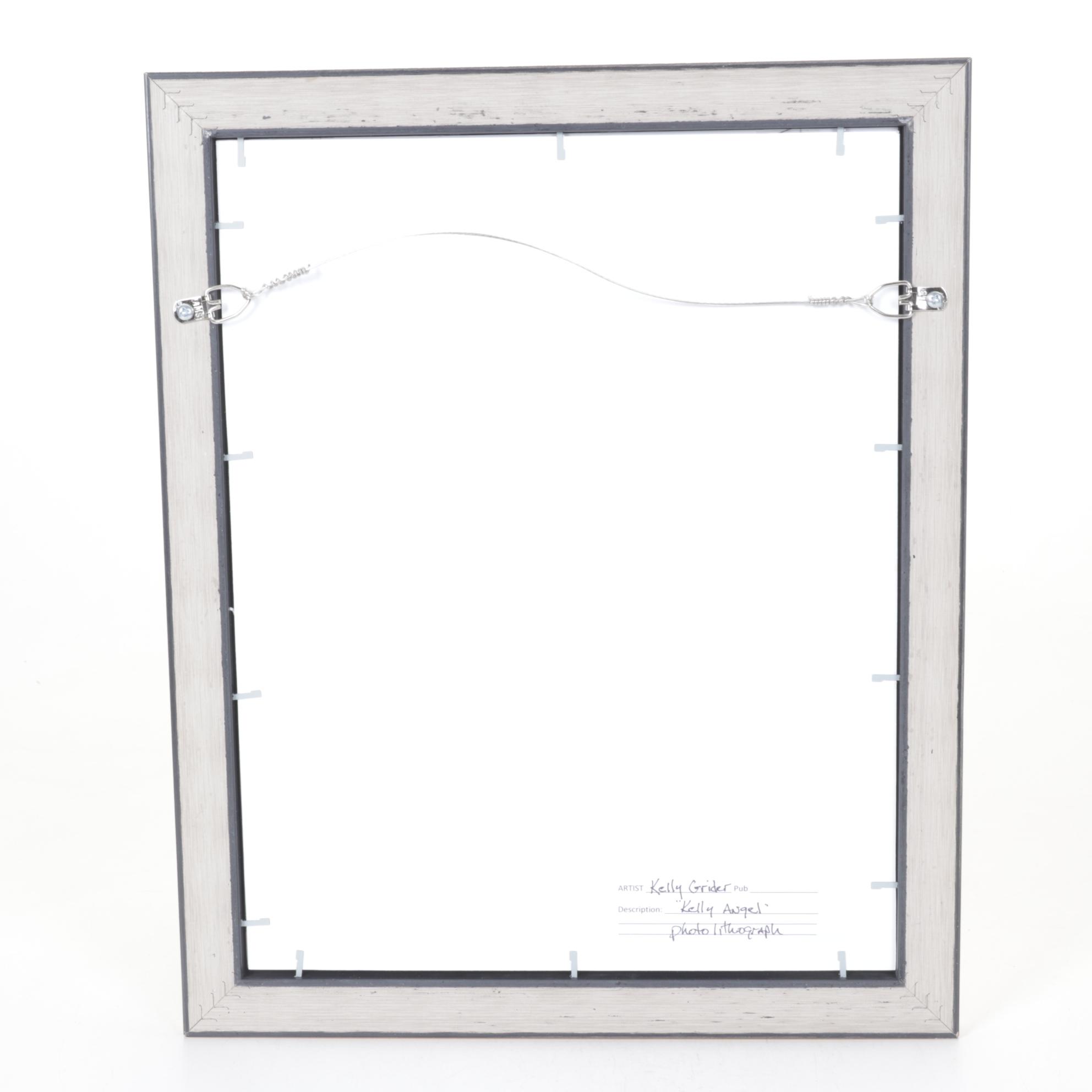 Monochrome Photolithograph "Kelly Angel" by Kelly Grider