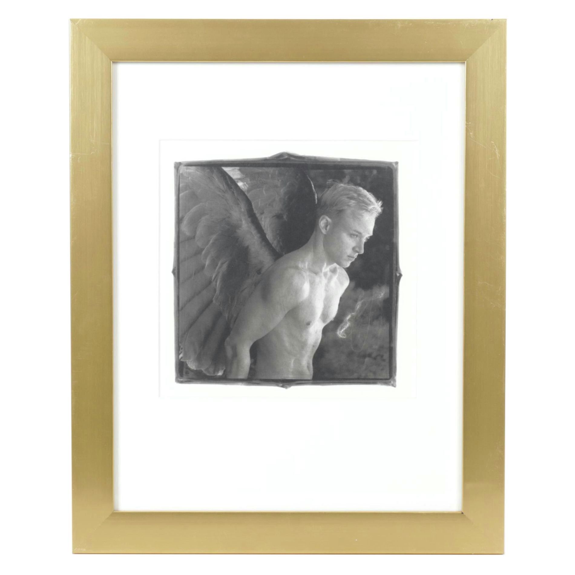 Monochrome Photolithograph "Kelly Angel" by Kelly Grider