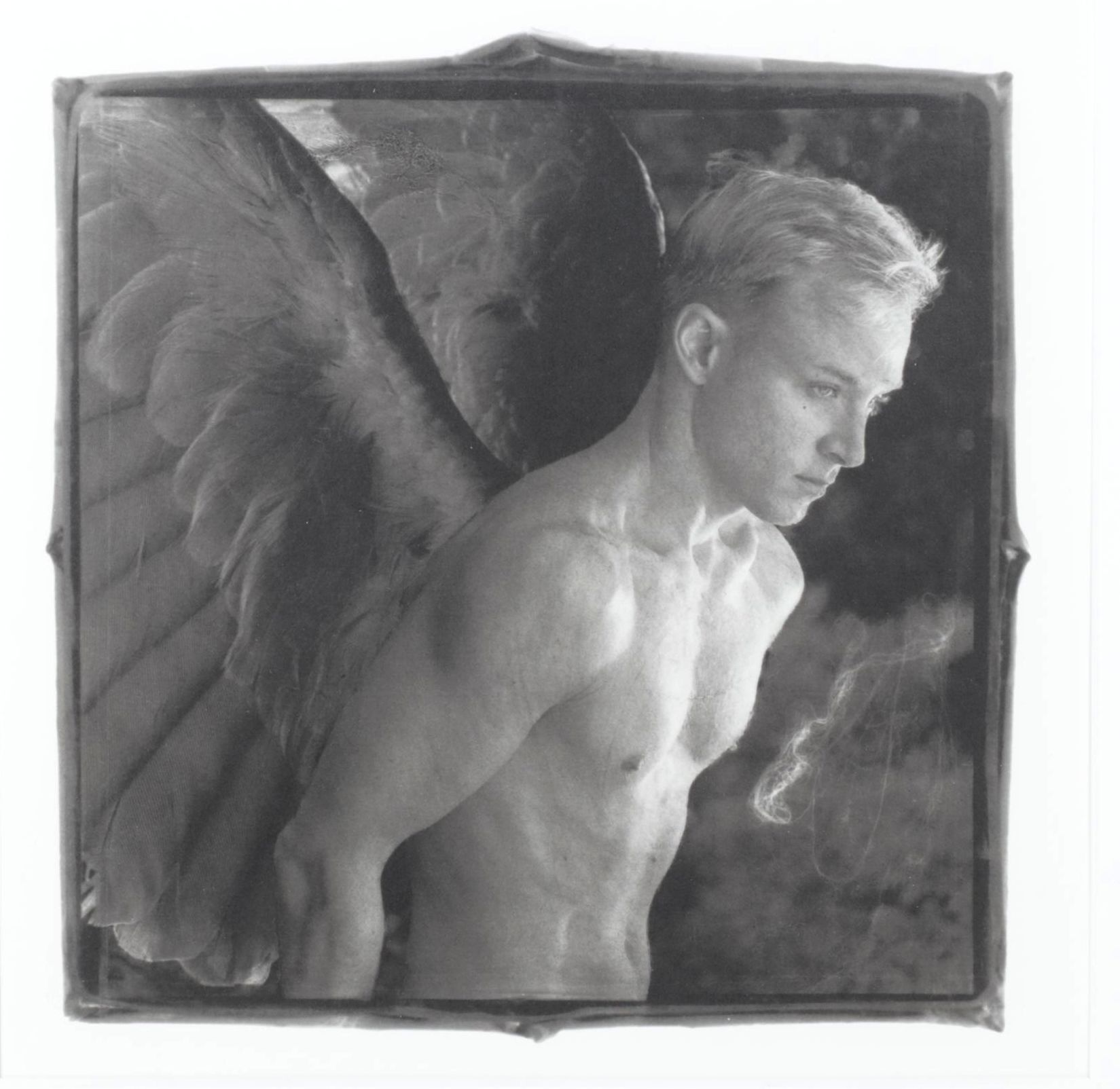 Monochrome Photolithograph "Kelly Angel" by Kelly Grider