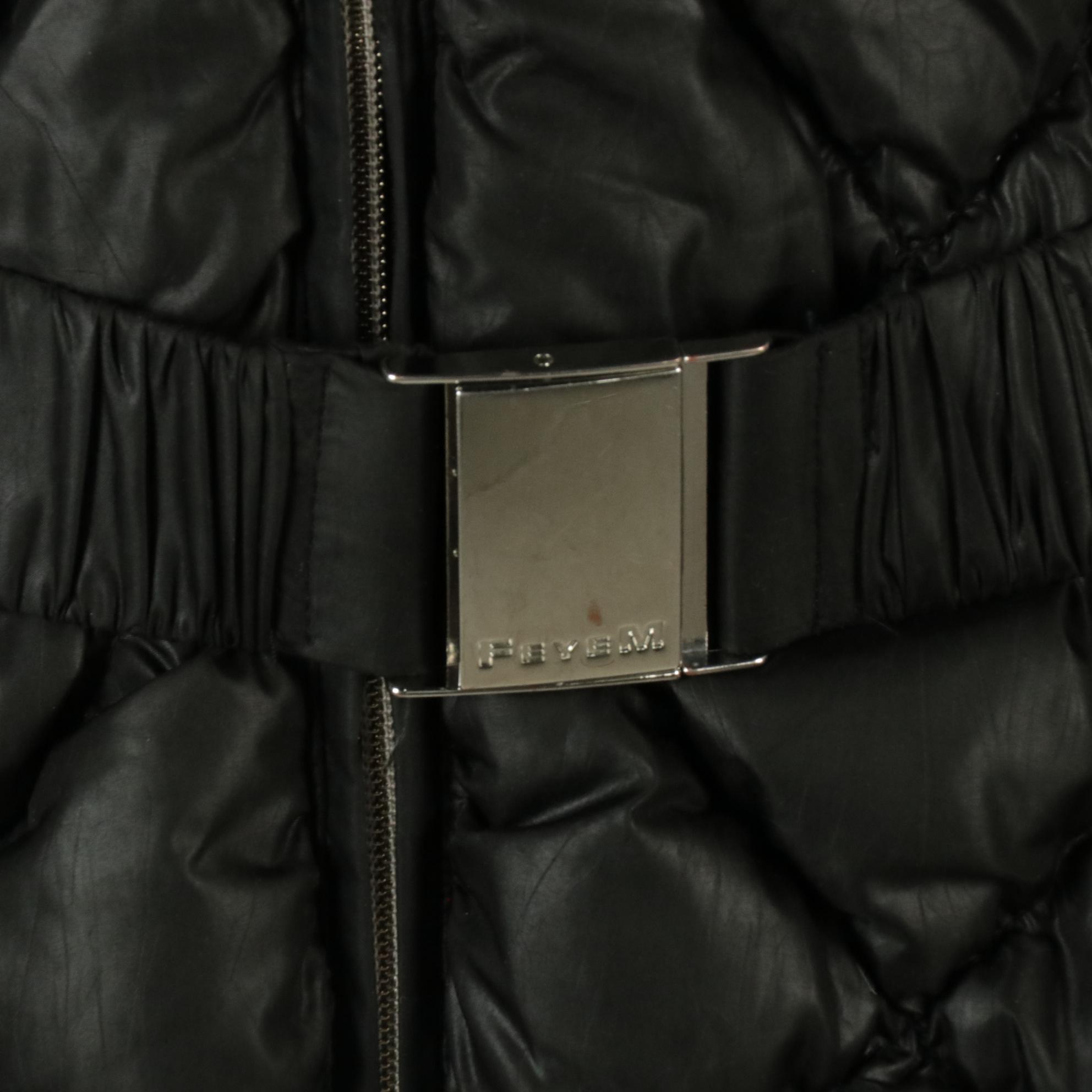 FeyeM Goose Down/Murmansky Fur Jacket and Donna Salyers Faux Fur Leopard Coat