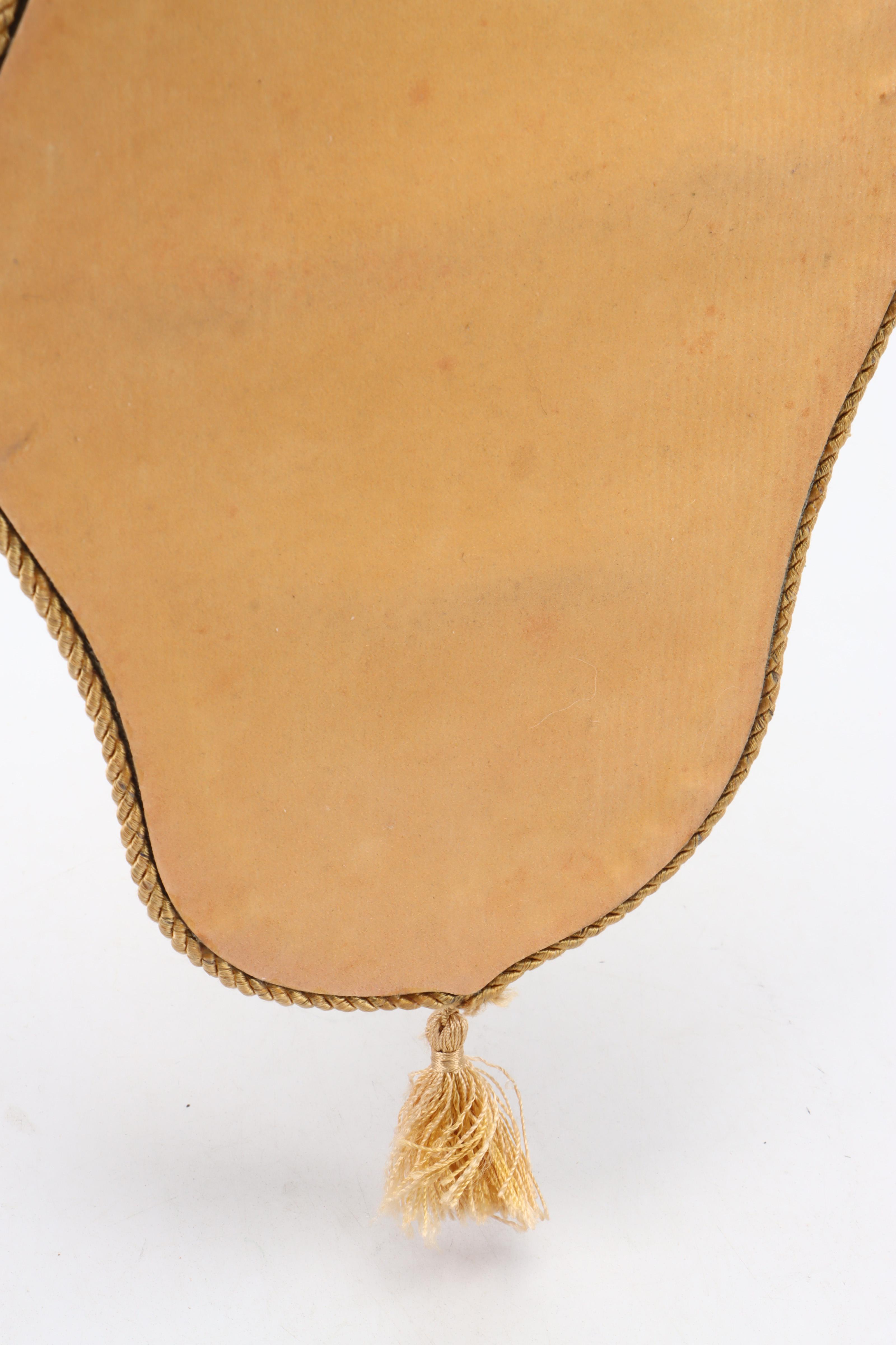 Fabric Basket and Napkins with Velvet-Mounted Ceramic Flowers Wall Hanging