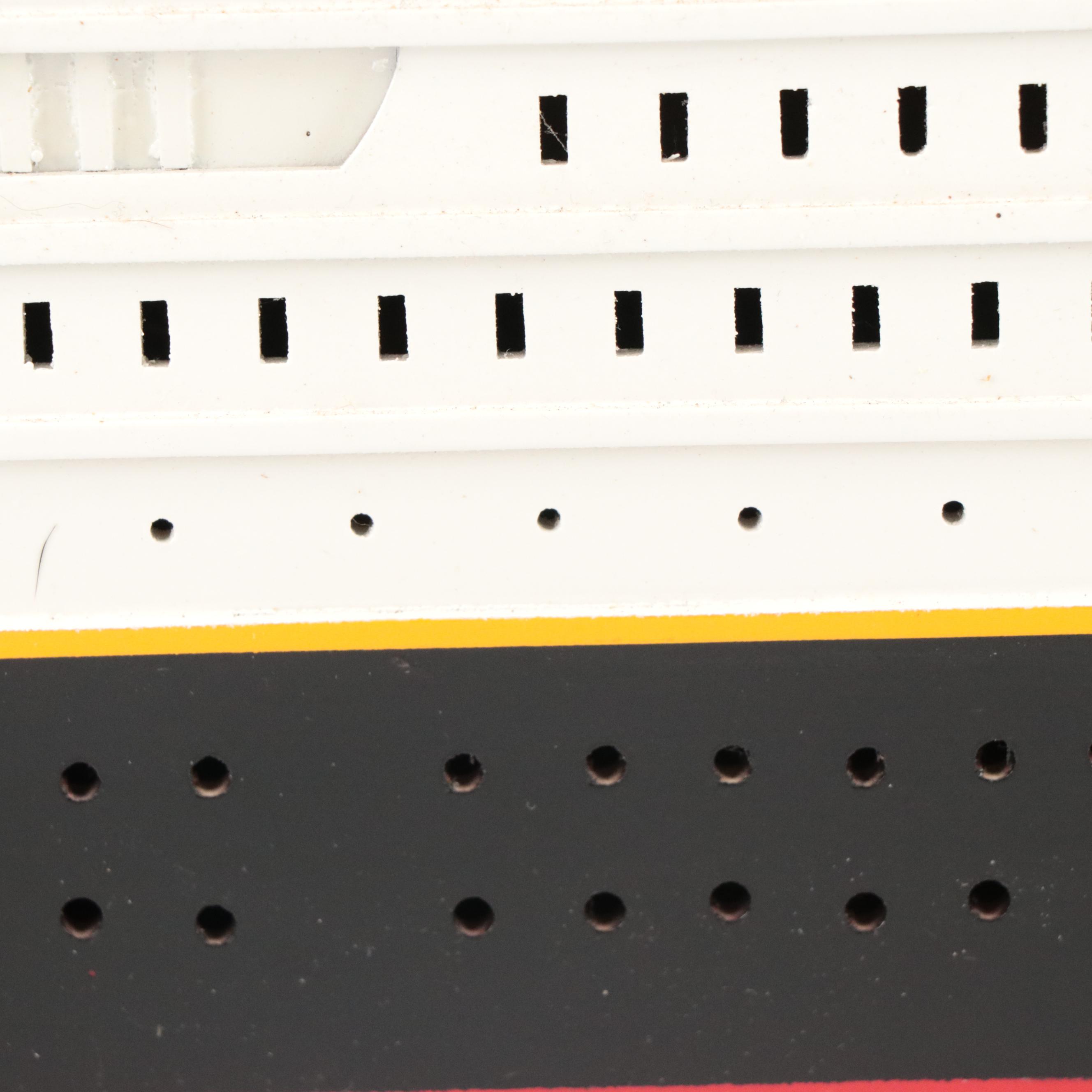 Handcrafted "RMS Titanic" Wooden Model