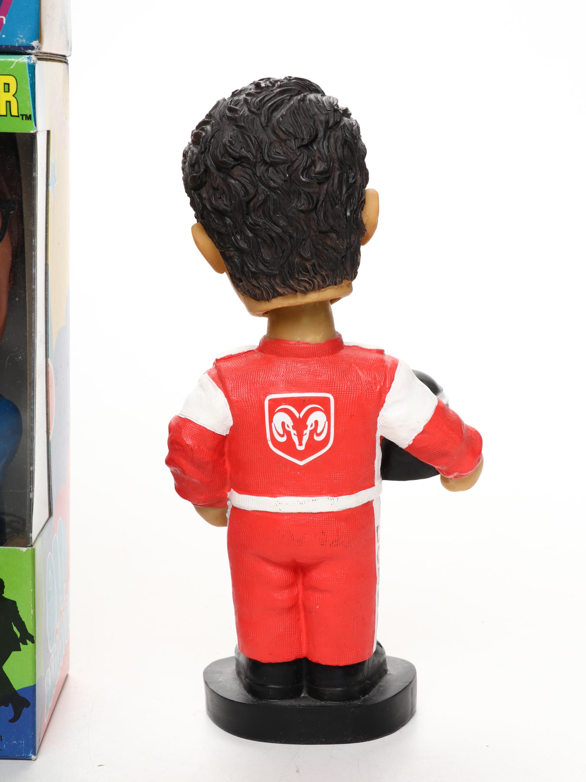 Funko "Austin Powers" Wacky Wobblers with Nascar Bobble Head and Toy Cars