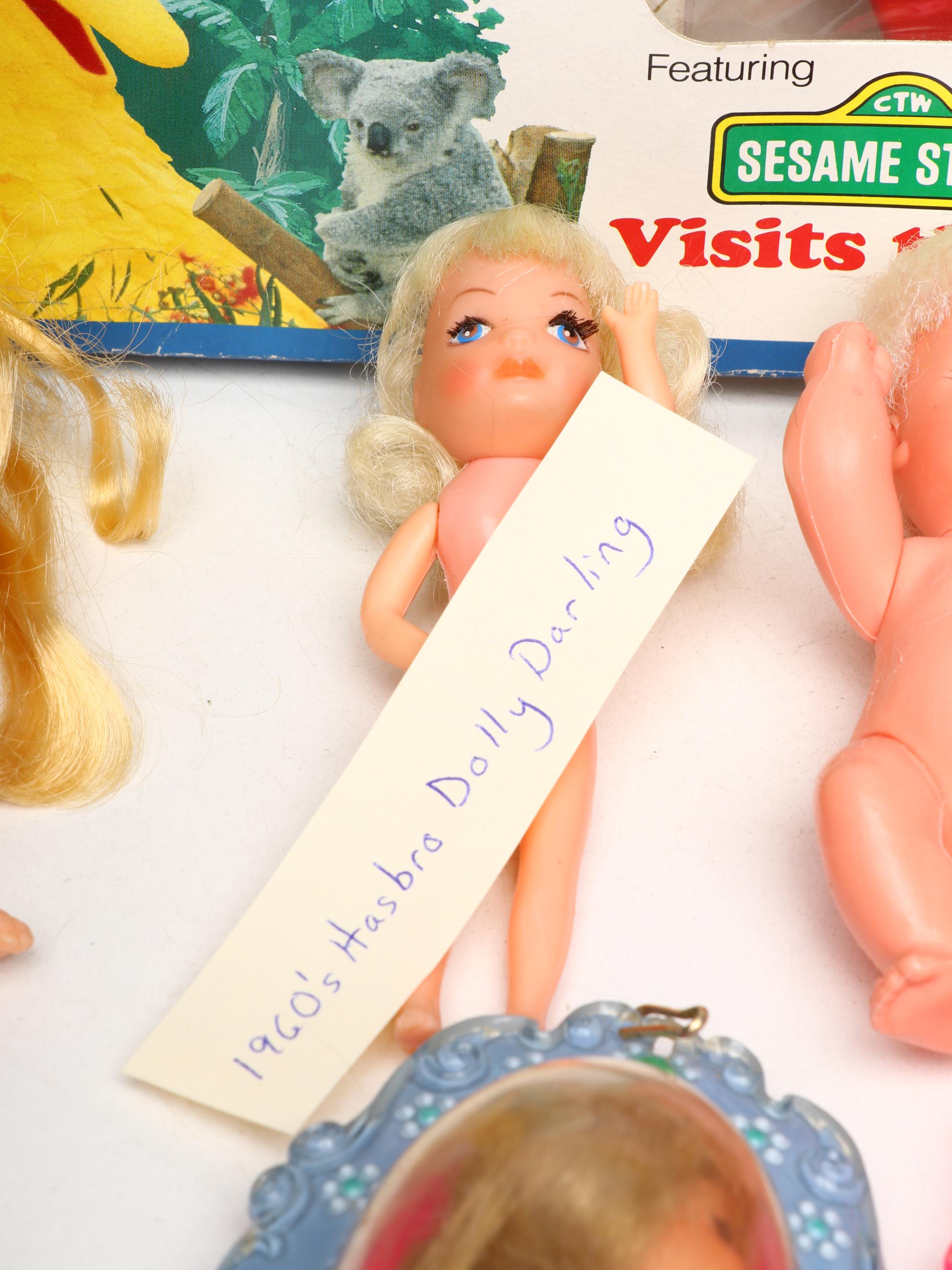 Tyco "Sesame Street Visits the Zoo" View Master with Duplo, Dolls and More Toys