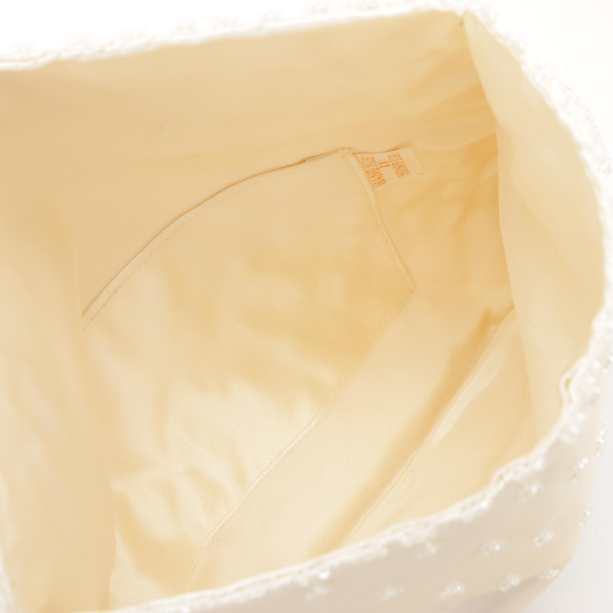 HL Vintage Top Handle Frame Bag, Other Ornate Bead Embroidered Clutch Bags