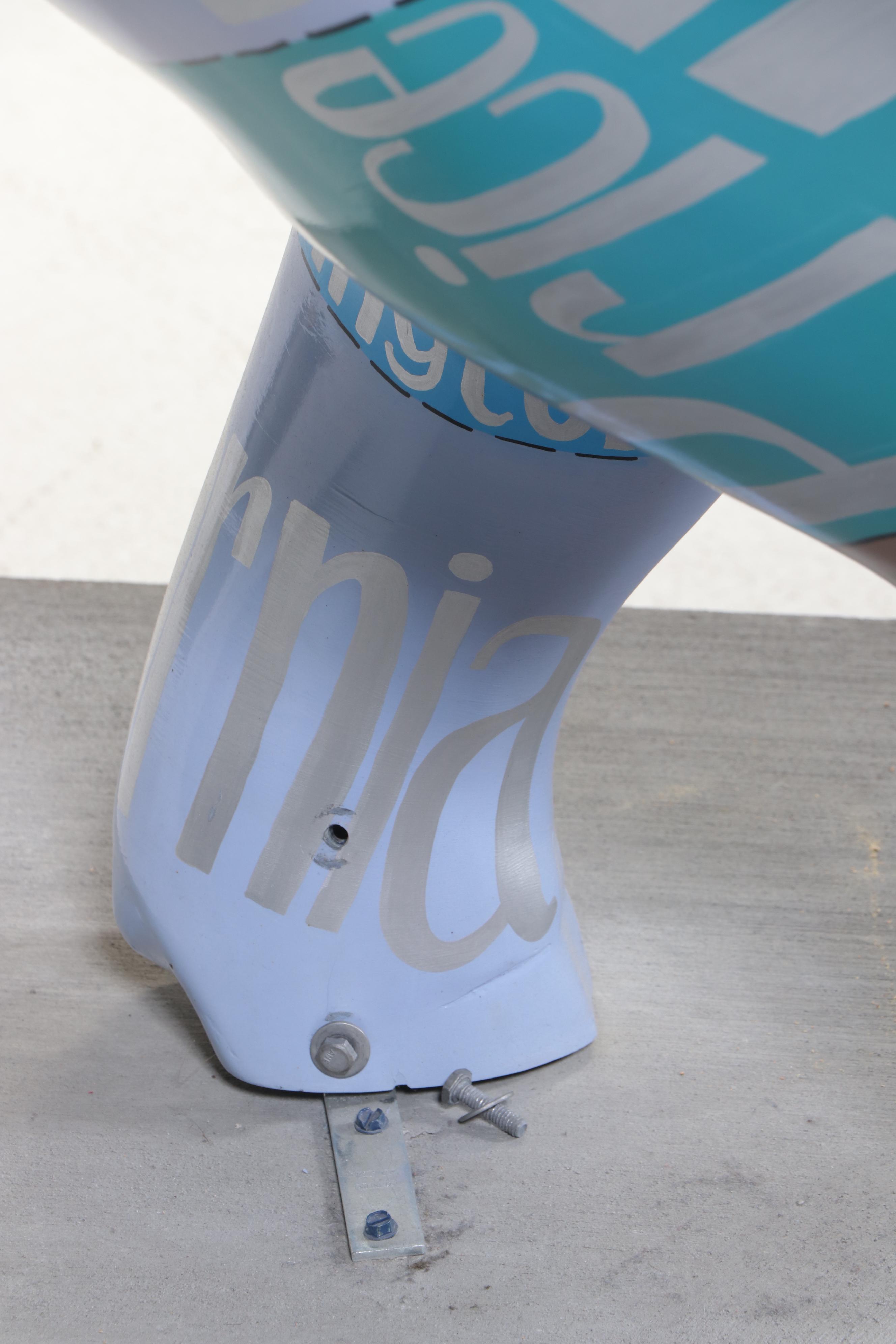 Kristin Baird Fiberglass Pig "A Cut Above the Rest," 2012