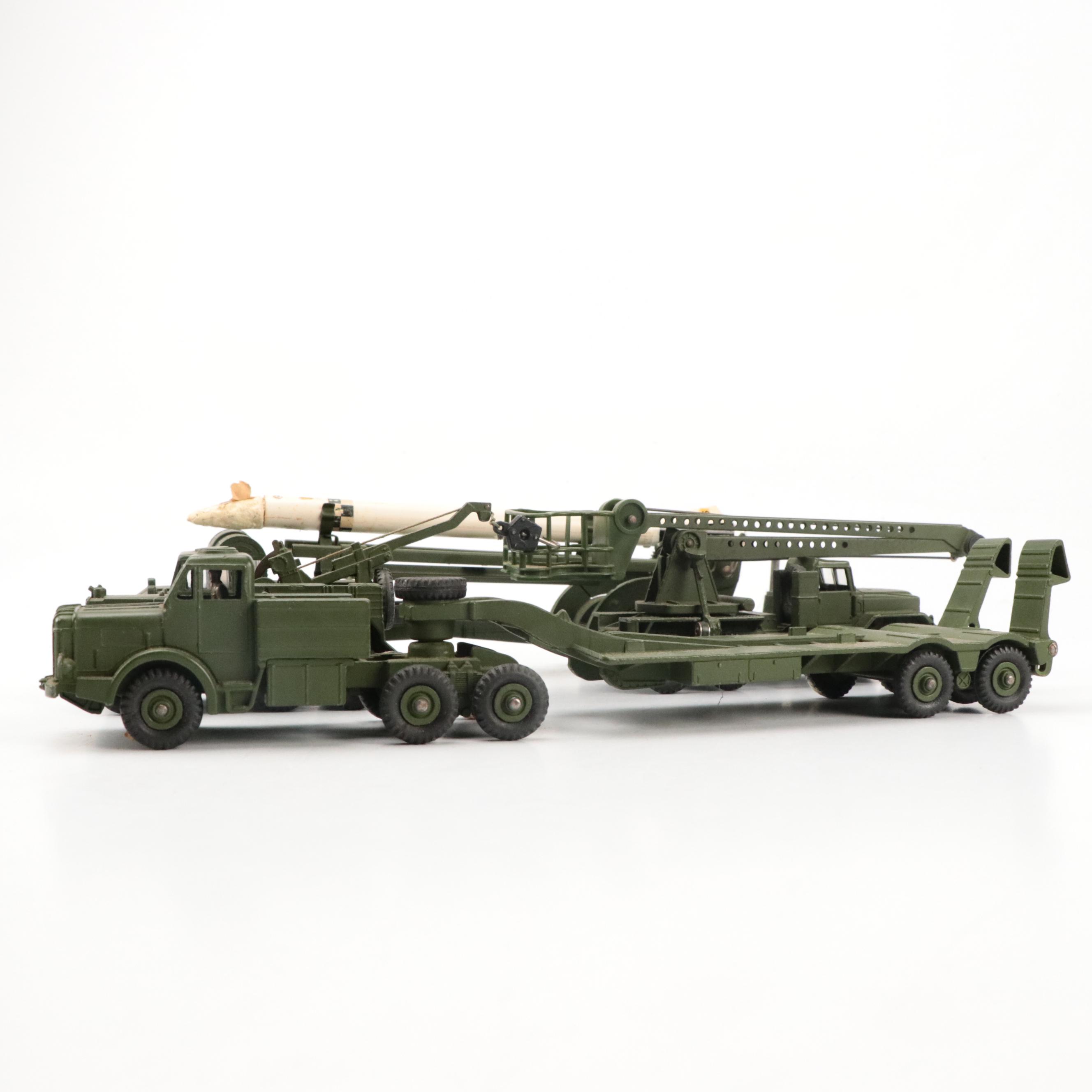 Meccano Dinky Toys "Thornycroft Mighty Antar" and More Military Vehicles
