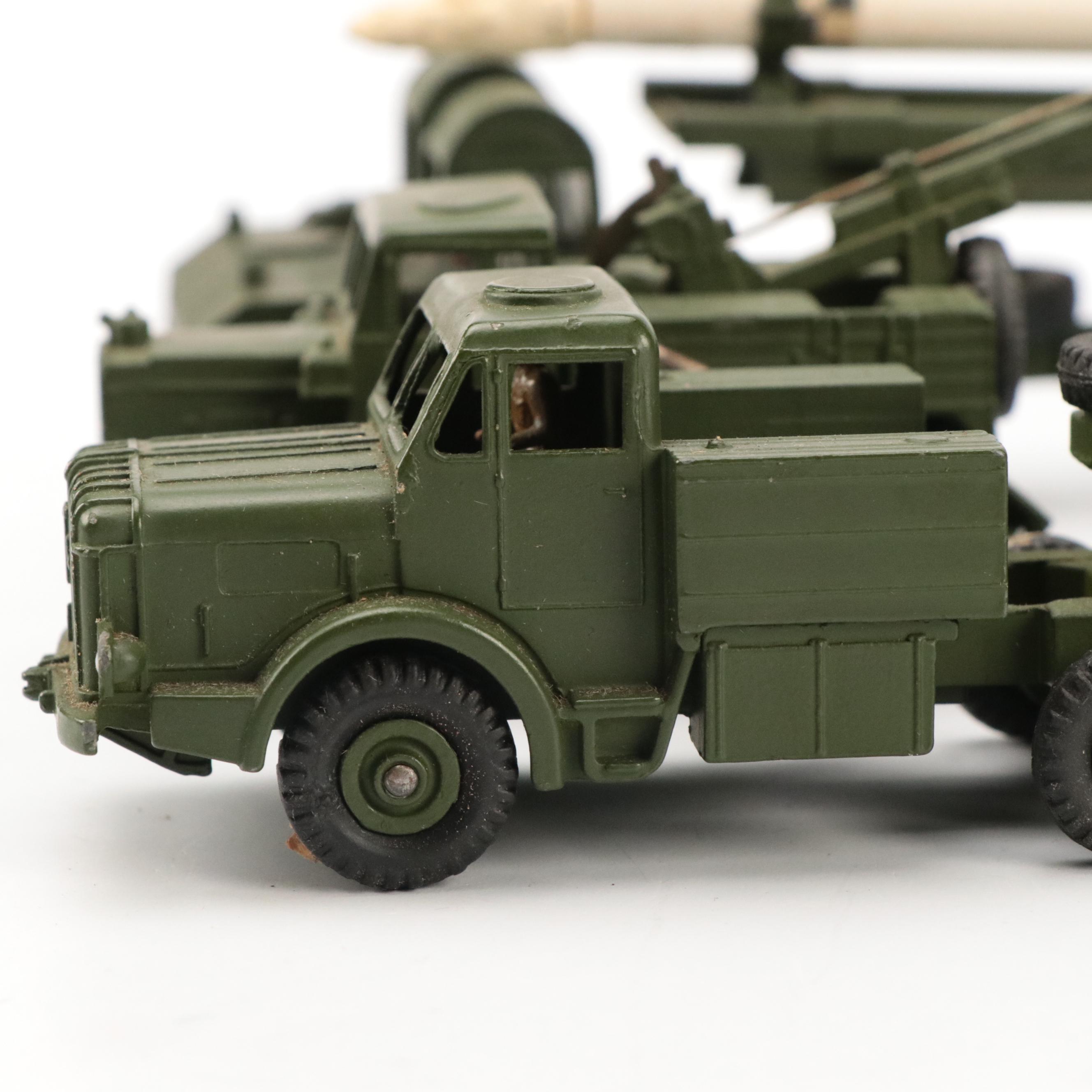 Meccano Dinky Toys "Thornycroft Mighty Antar" and More Military Vehicles