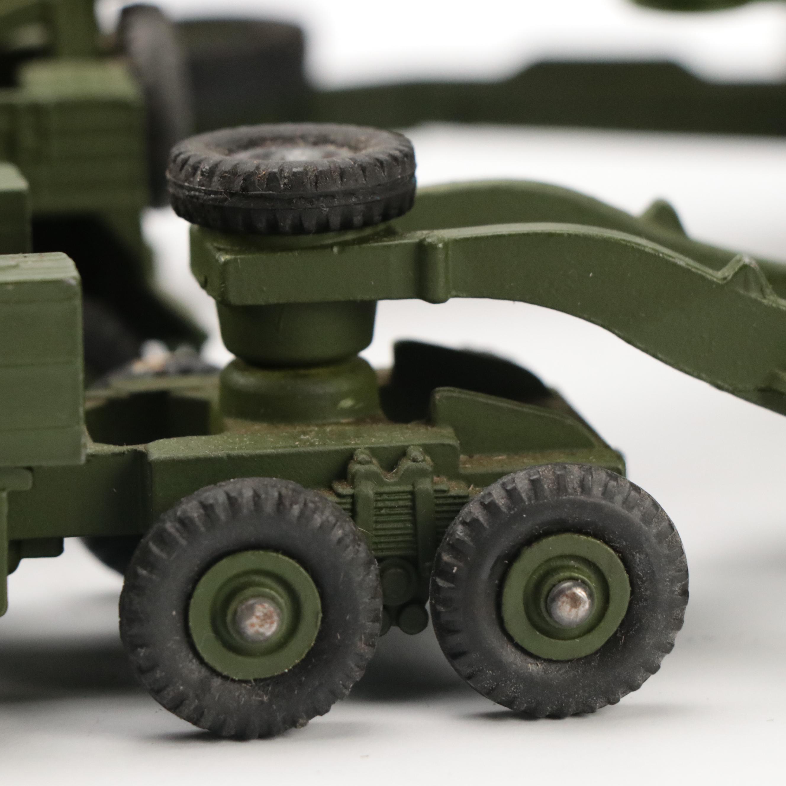 Meccano Dinky Toys "Thornycroft Mighty Antar" and More Military Vehicles