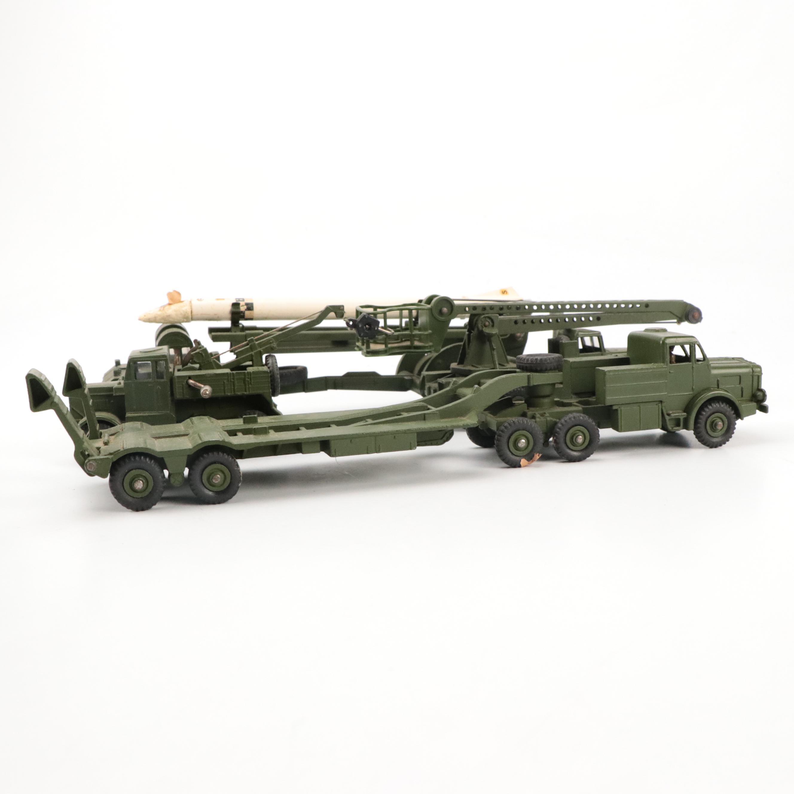 Meccano Dinky Toys "Thornycroft Mighty Antar" and More Military Vehicles