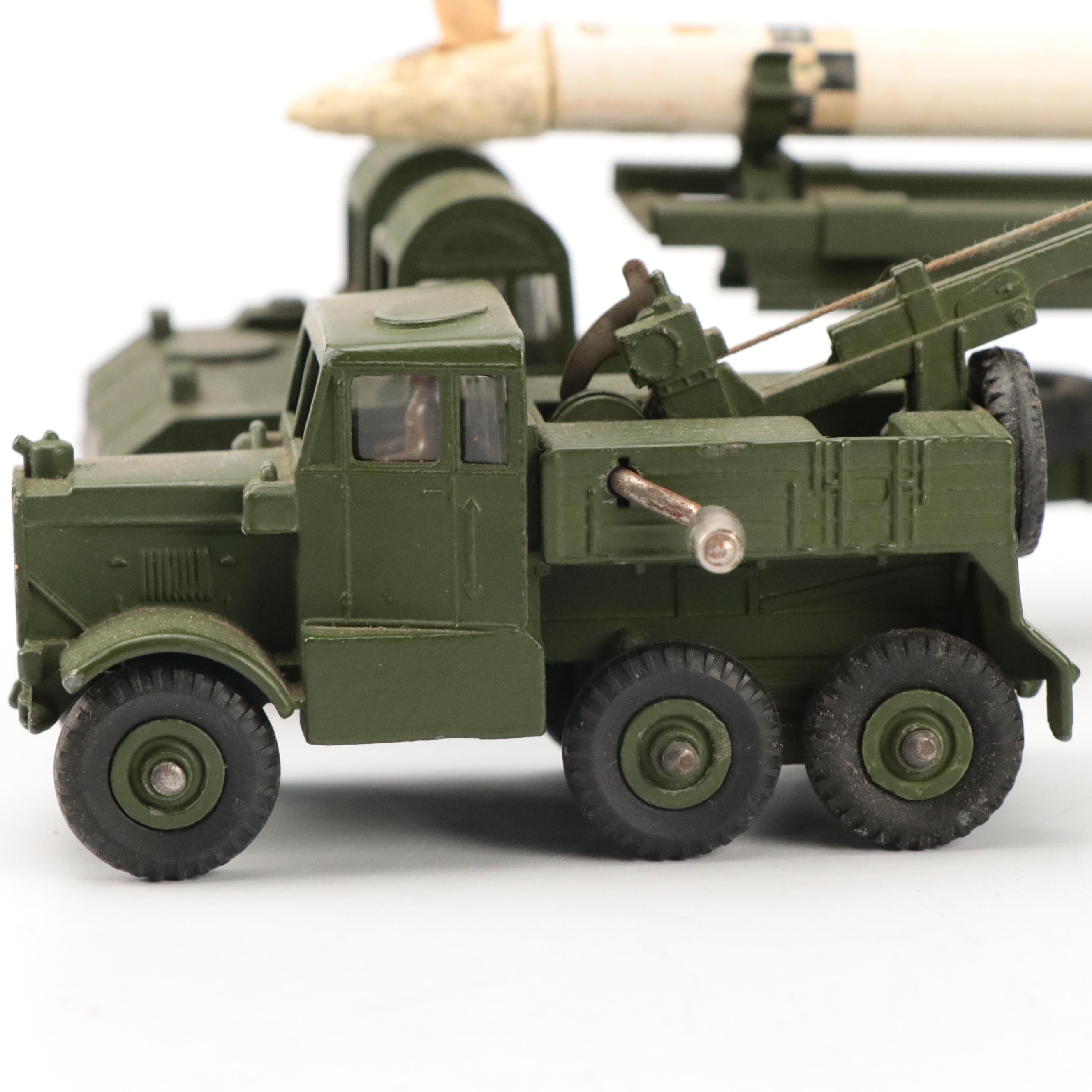 Meccano Dinky Toys "Thornycroft Mighty Antar" and More Military Vehicles