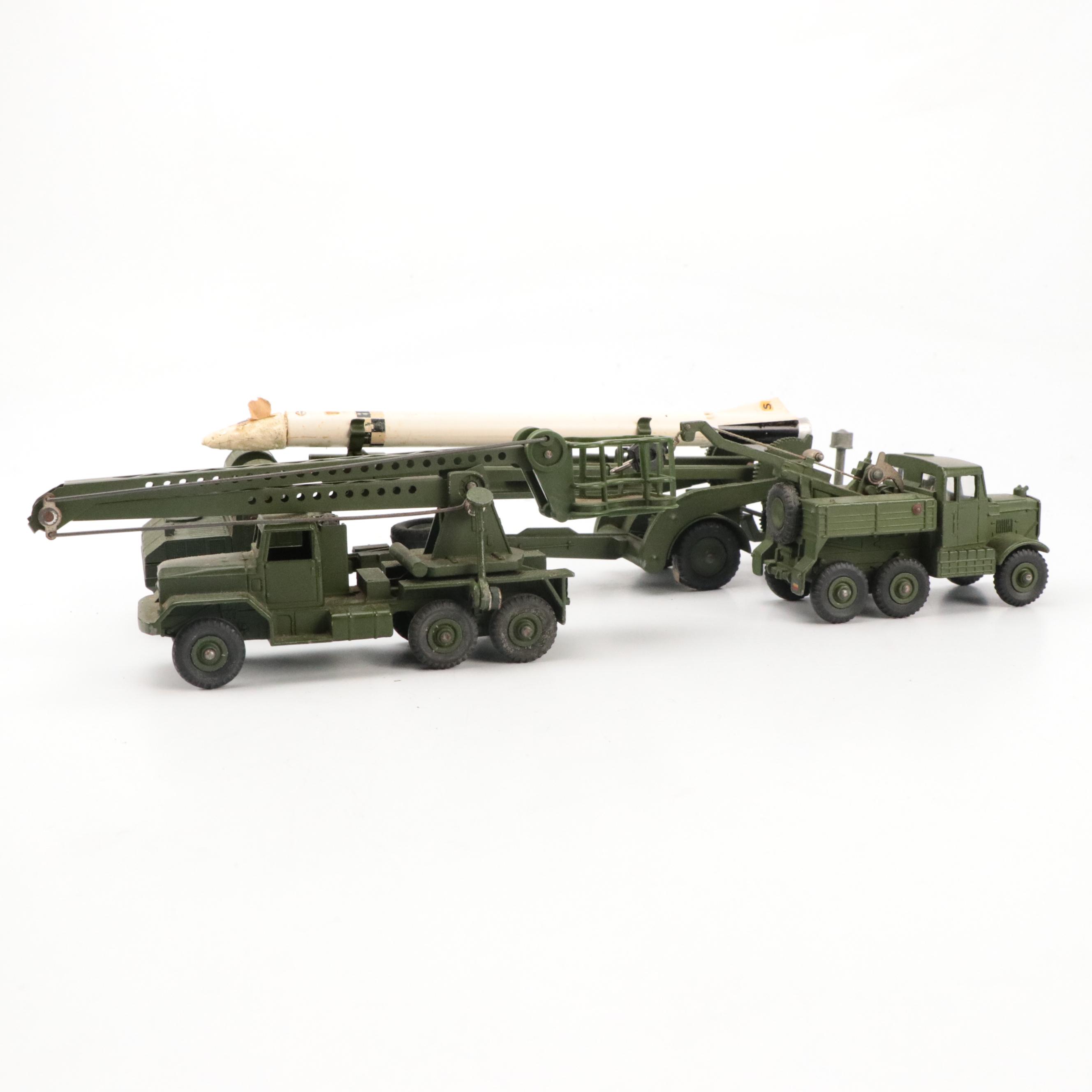 Meccano Dinky Toys "Thornycroft Mighty Antar" and More Military Vehicles