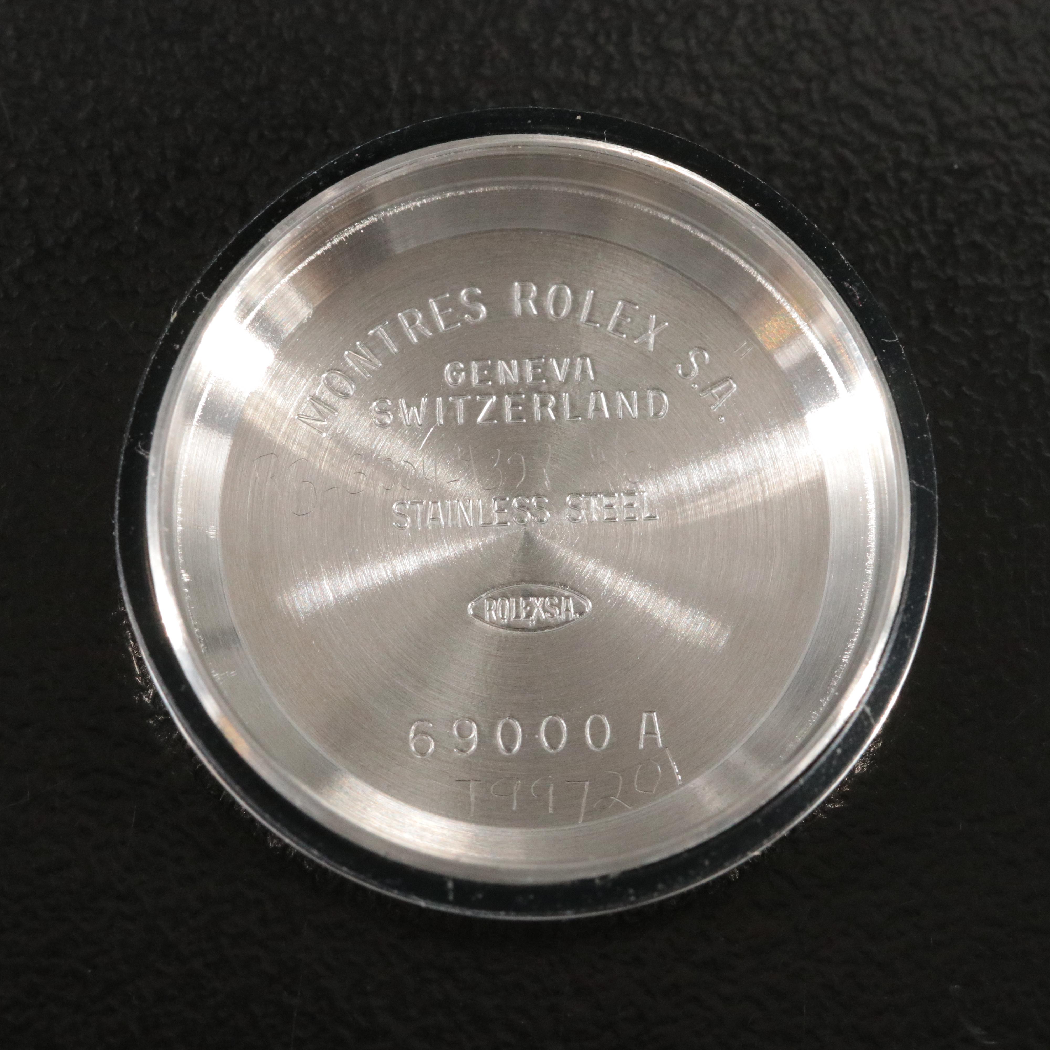 1996 Rolex Tapestry Dial Datejust Watch