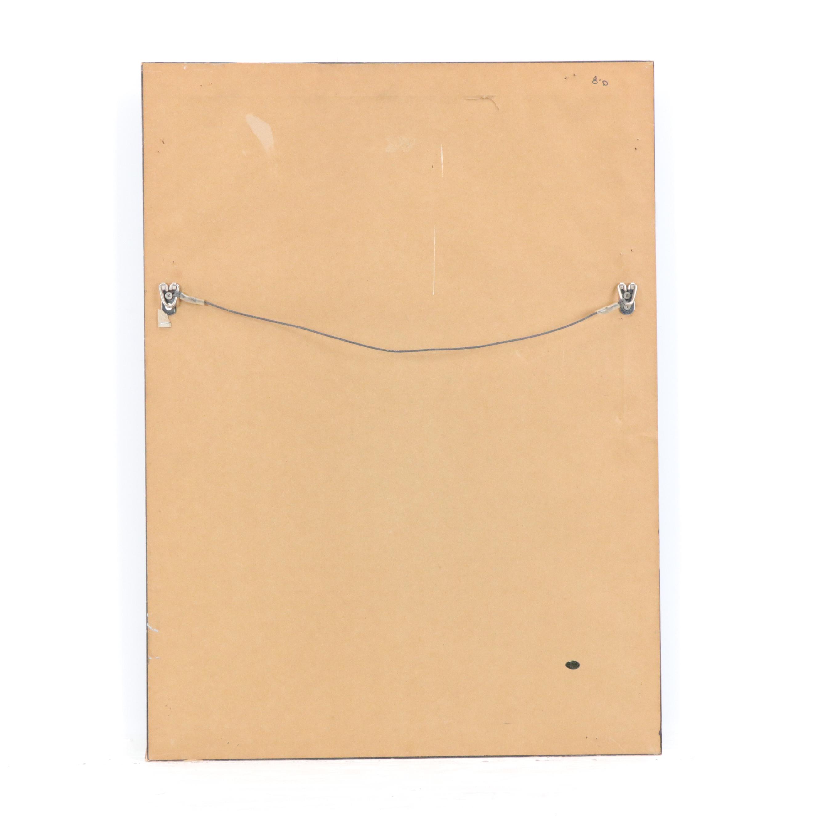 Rome Offset Lithograph Advertisement Poster After Bruno Pozzo Featuring Piaggio