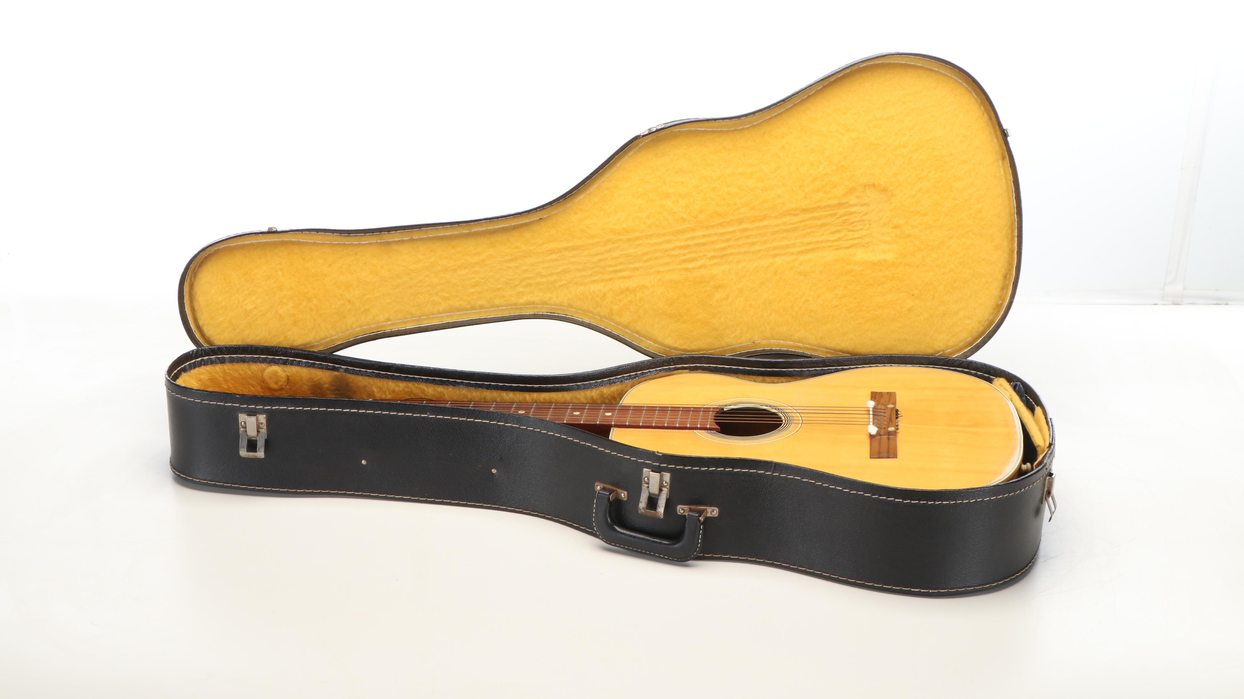 Acoustic Guitar with Hard Case