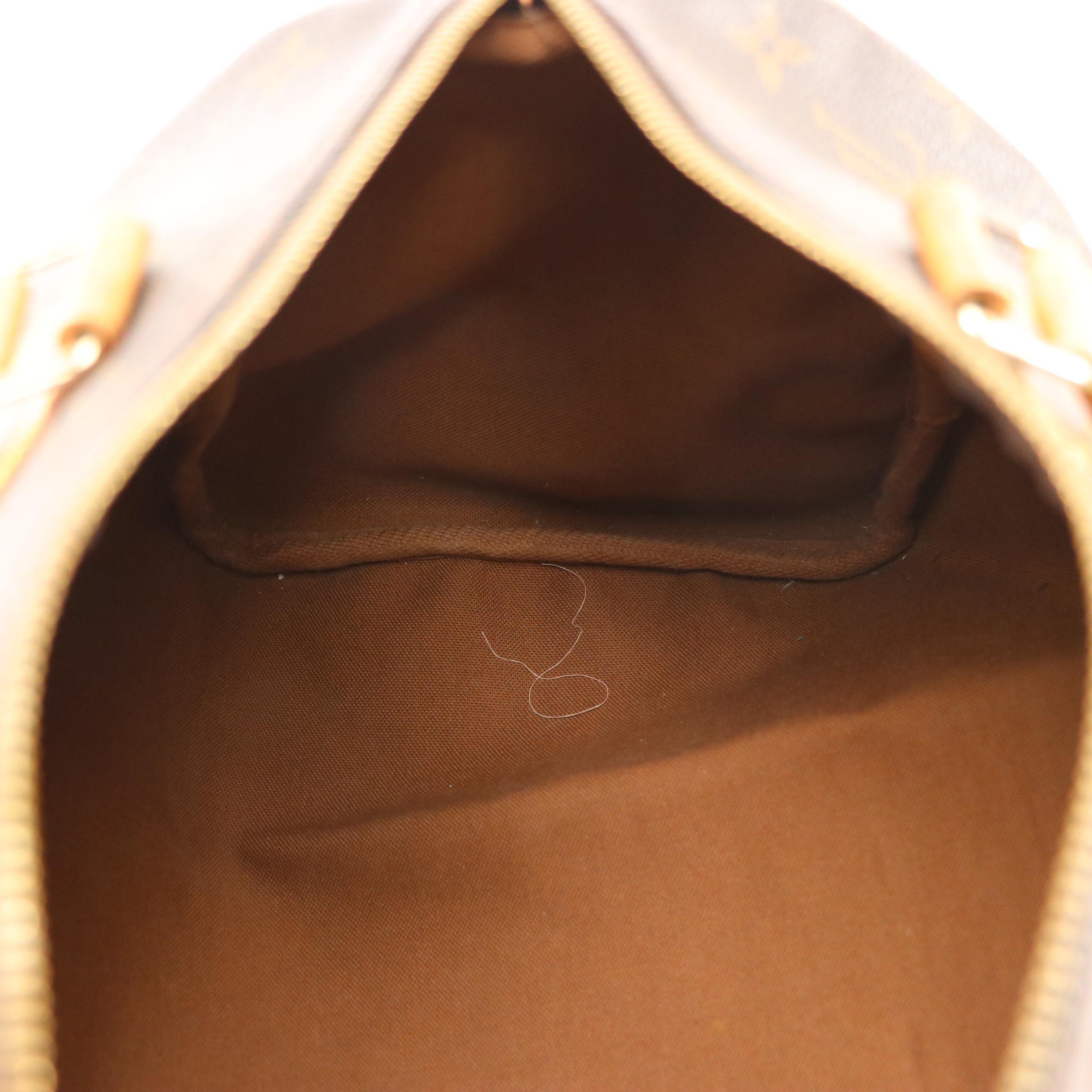 Louis Vuitton Speedy 30 Handbag in Monogram Canvas