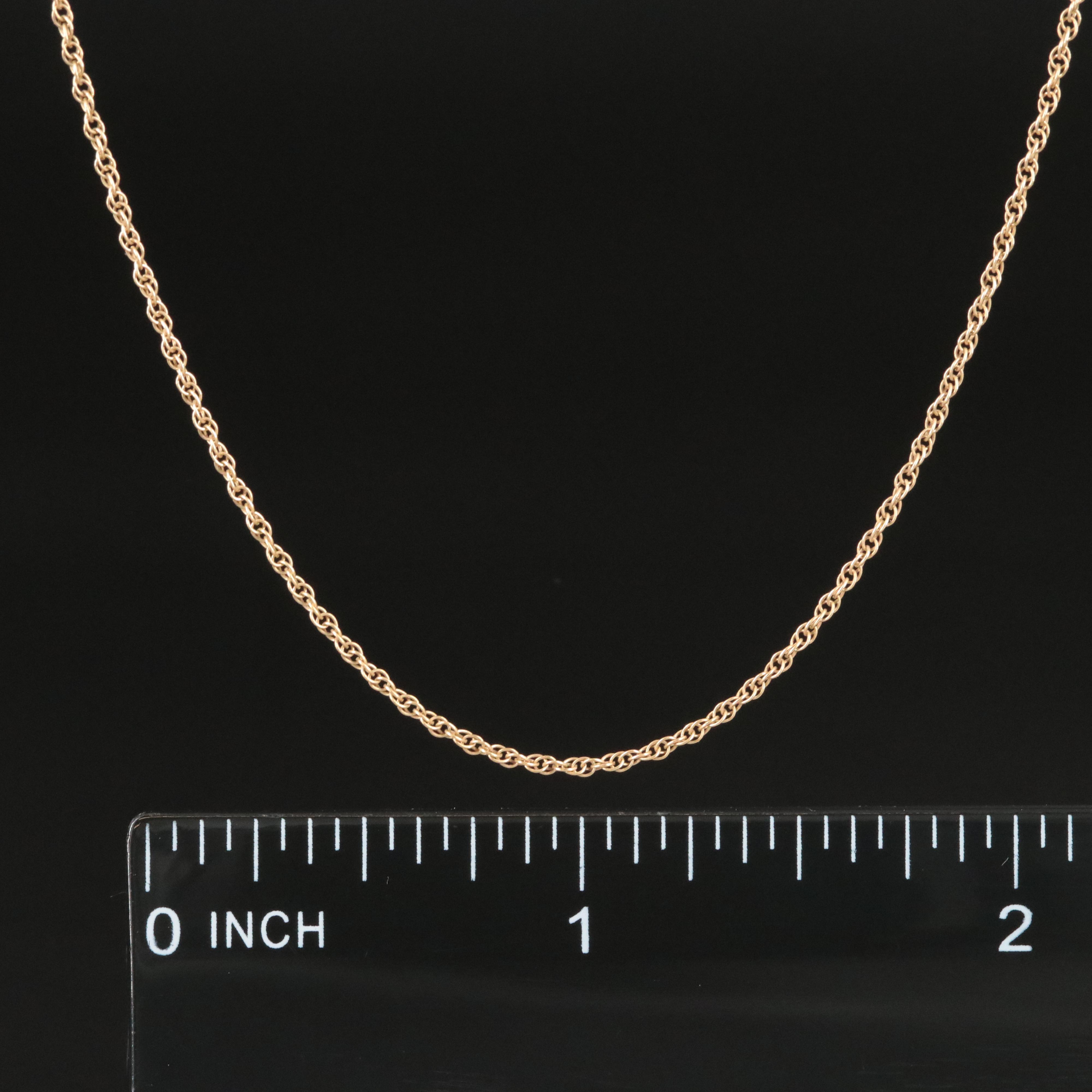 14K Singapore Chain Necklace