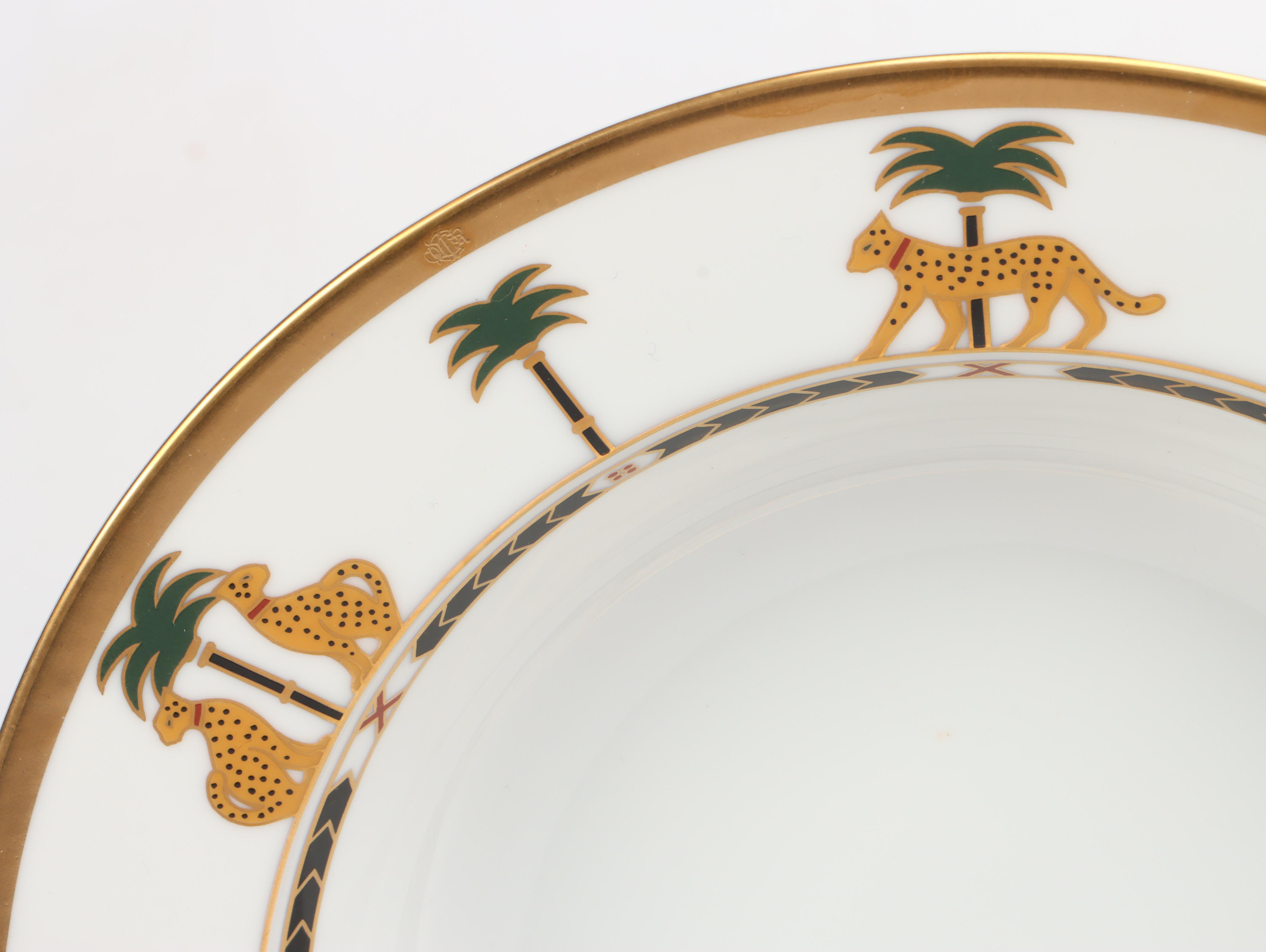 Christian Dior Porcelain "Casablanca" Dinnerware with Pottery Barn Linen Napkins