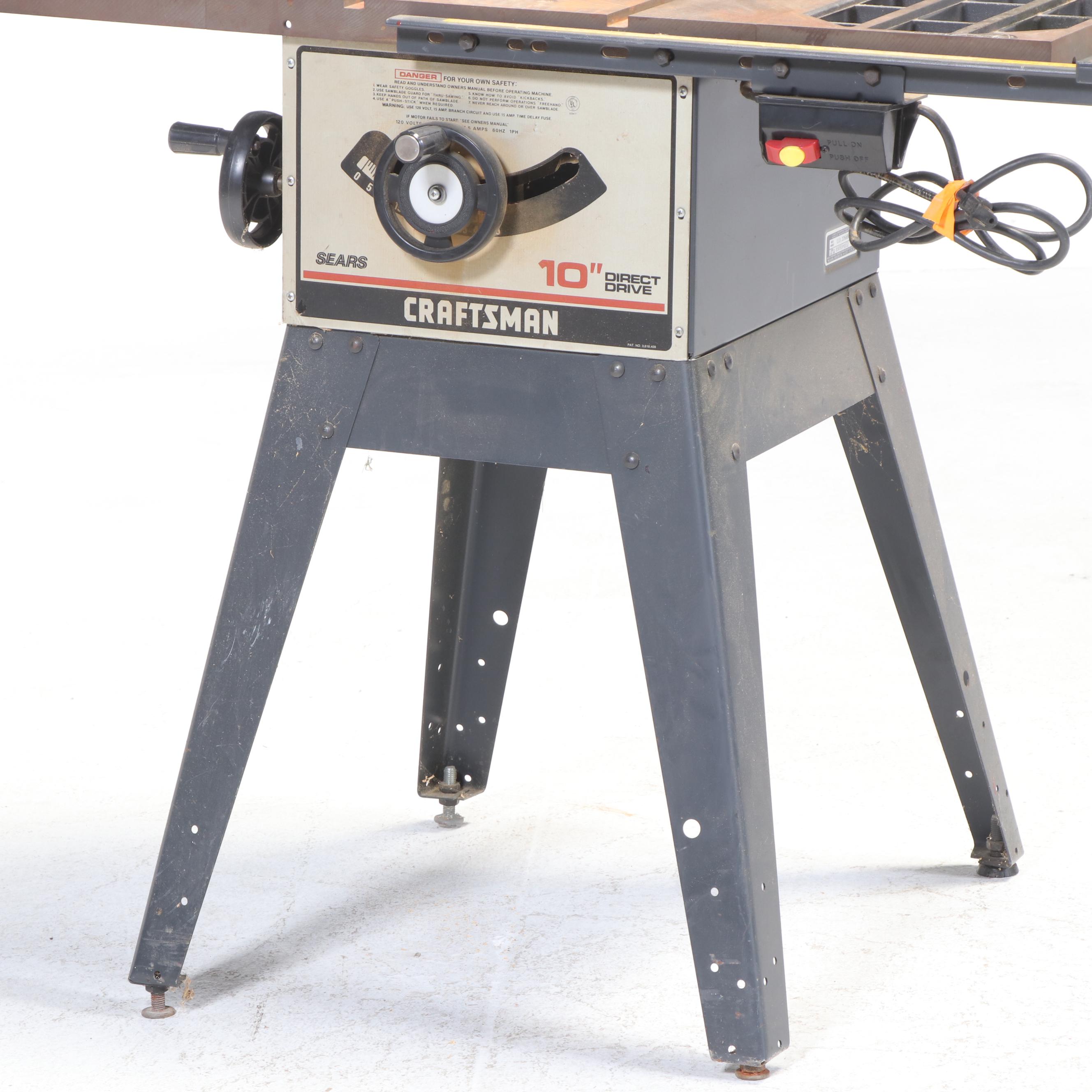Craftsman 10" Table Saw