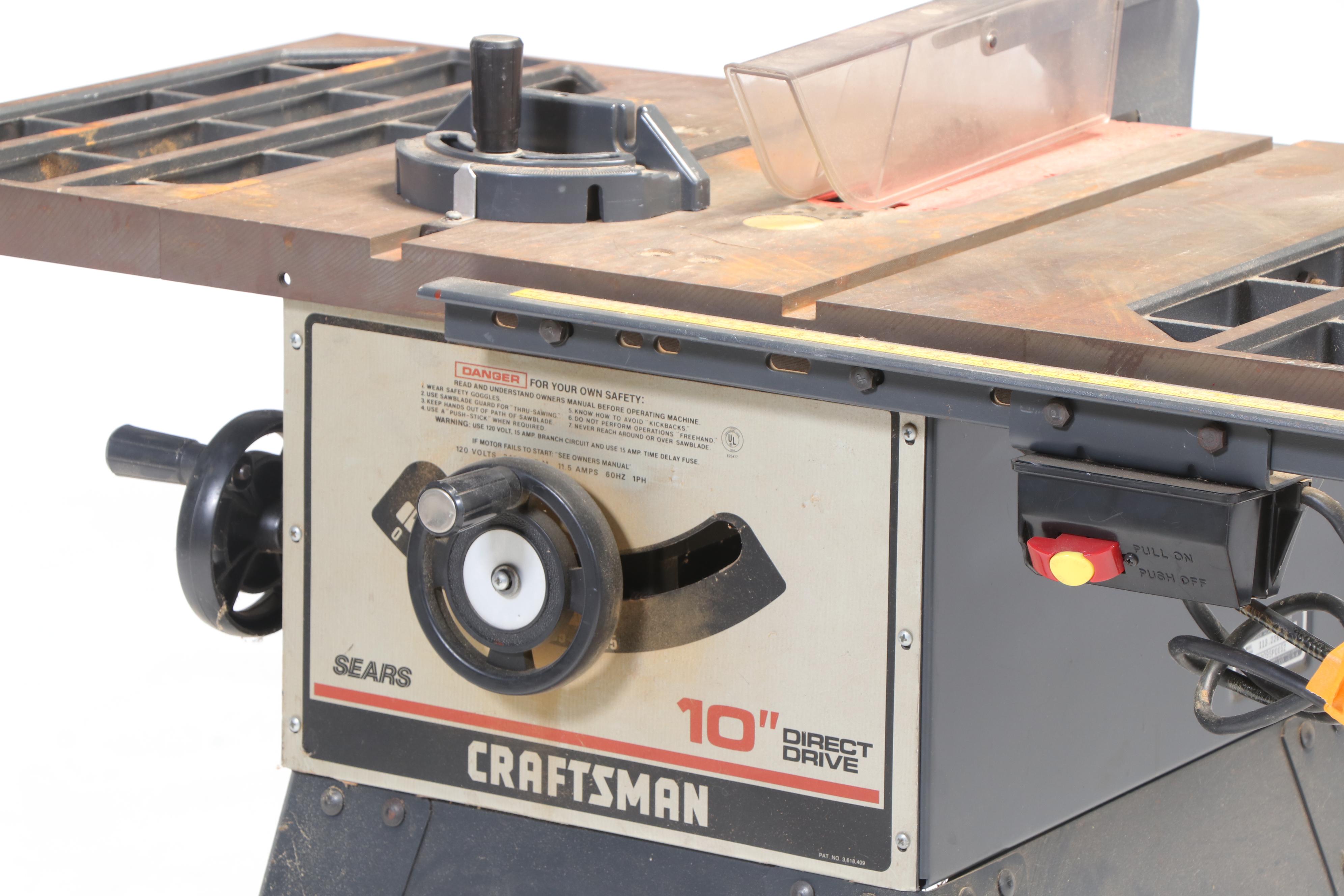 Craftsman 10" Table Saw
