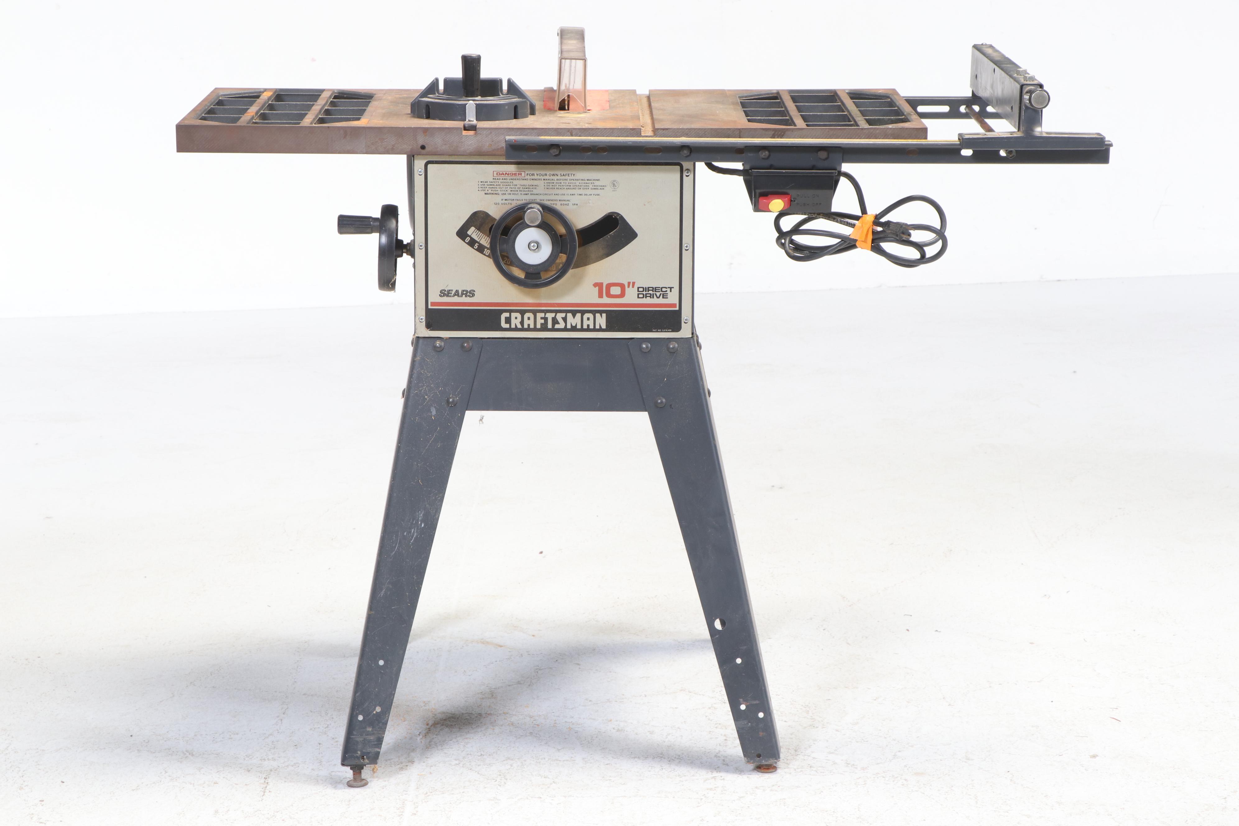 Craftsman 10" Table Saw