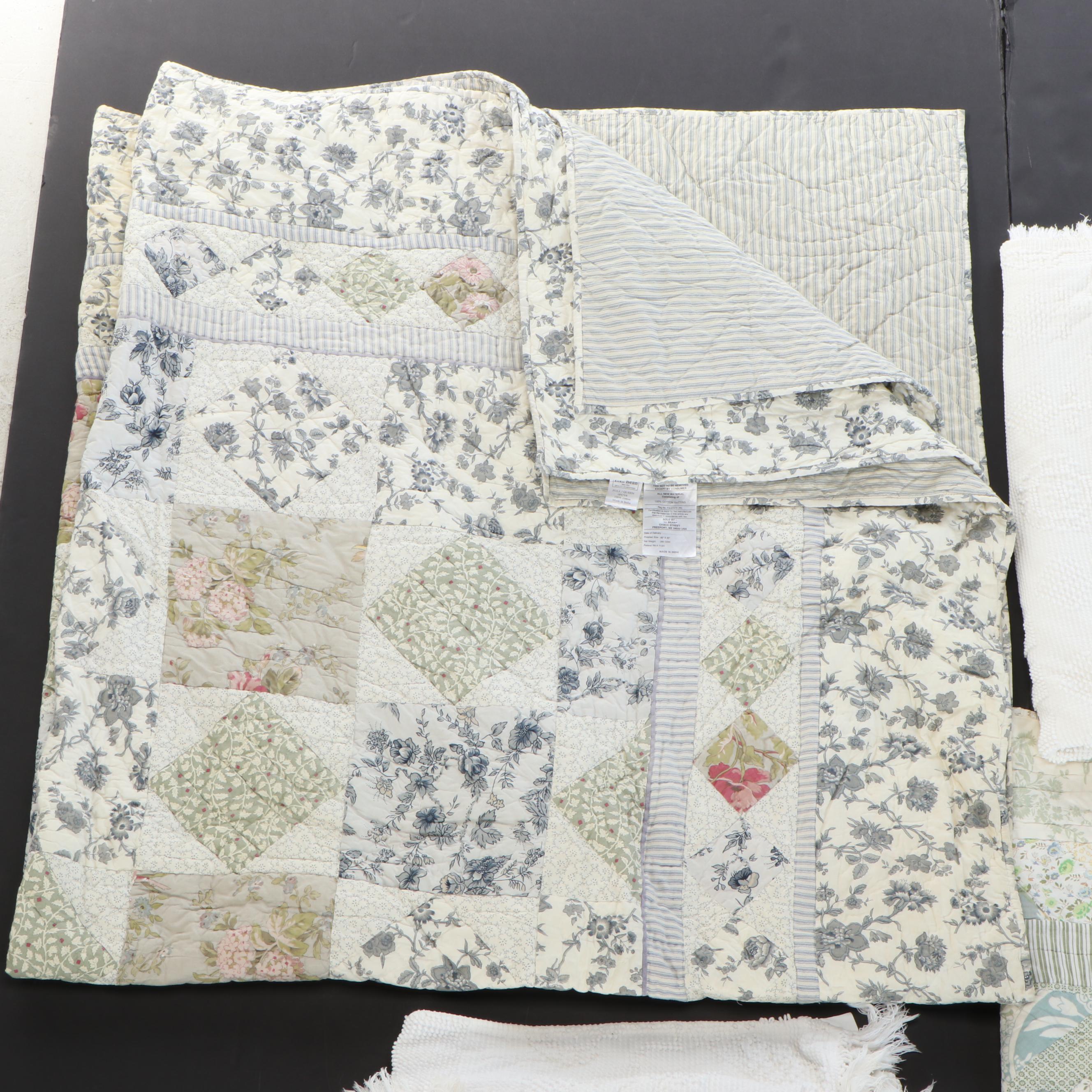 L.L. Bean Full or Queen Size Quilts and Other Blankets