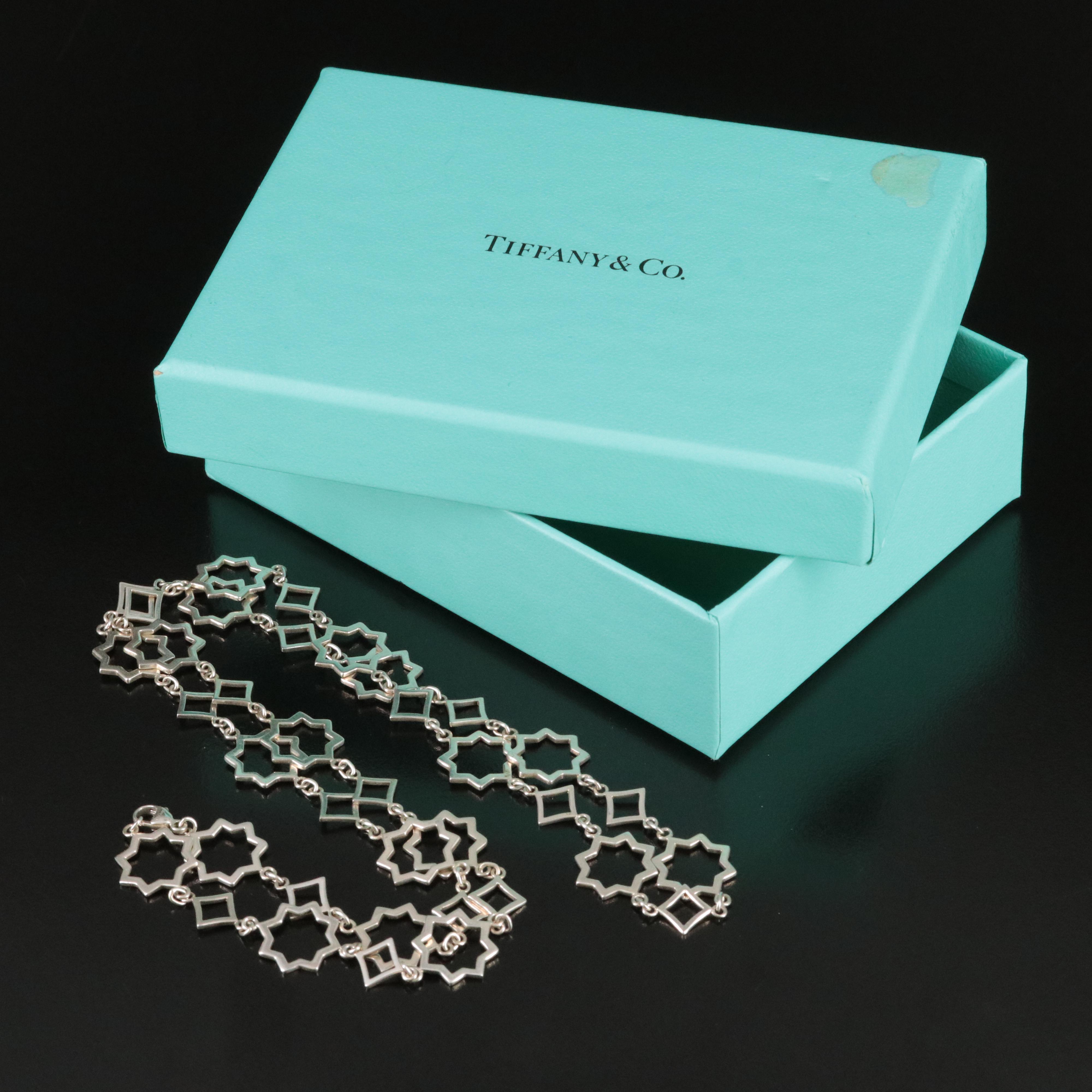 Paloma Picasso for Tiffany & Co.  Marrakech Star Sterling Necklace