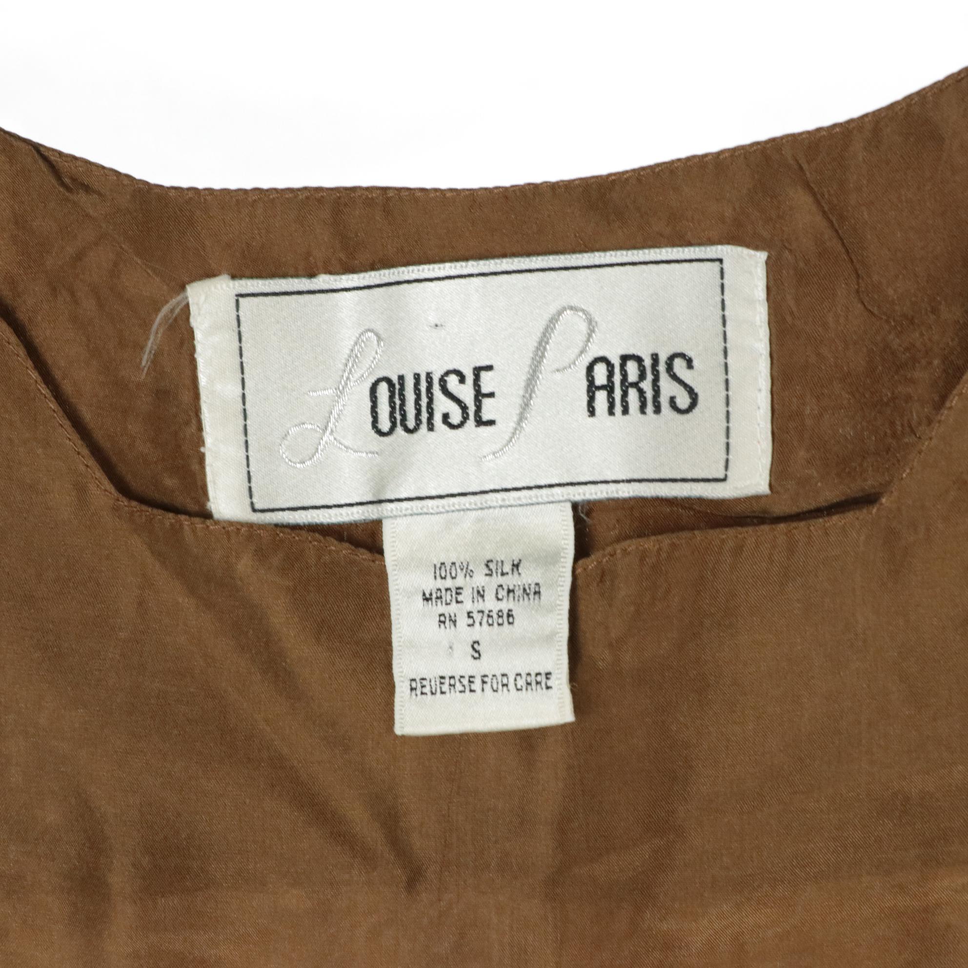 Vintage Hand-Beaded Wool Sleeveless Top with Other Sleeveless Tops and Pants