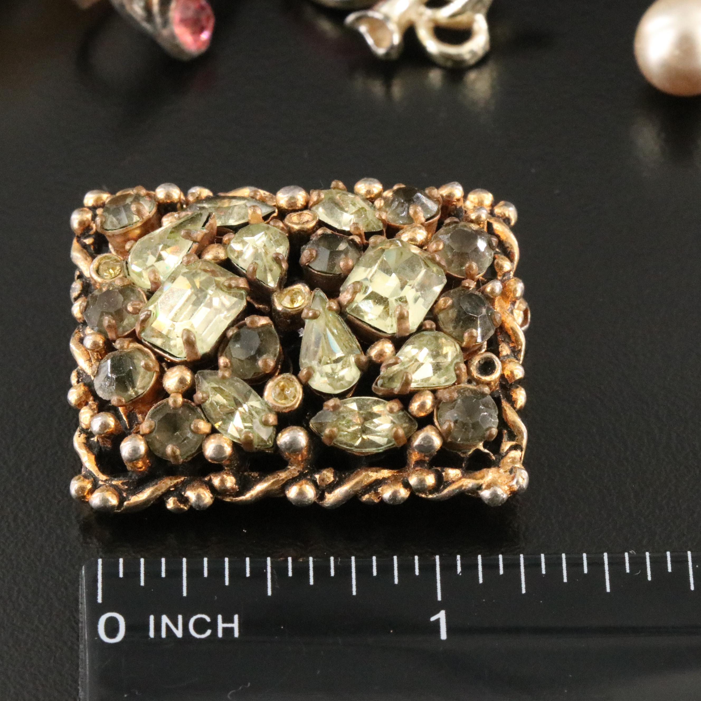 Weiss, Barclay and Russian Portrait Brooch Featured Vintage Jewelry Collection