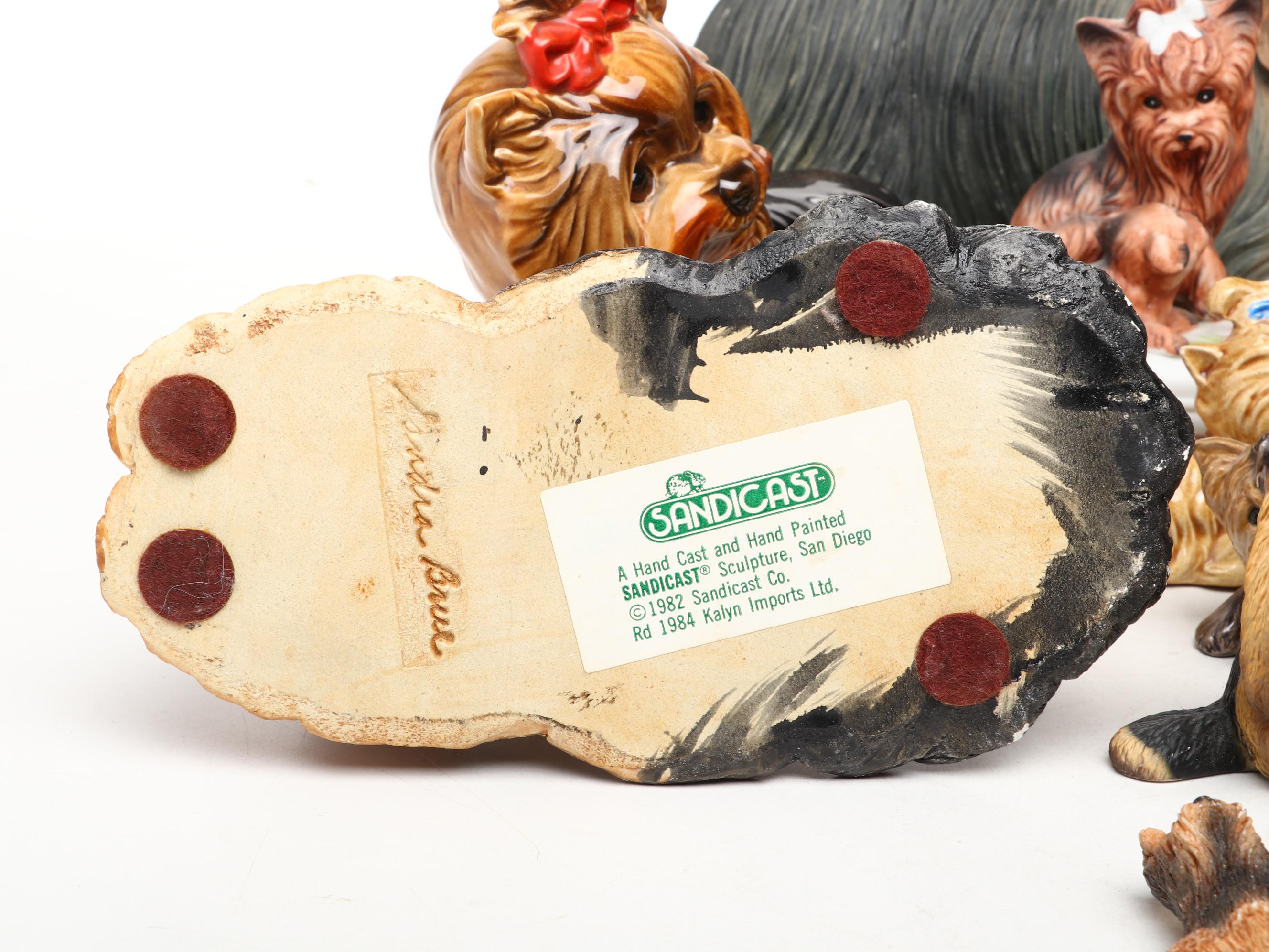 Goebel with Other Yorkshire Terrier Porcelain Figurines and Décor