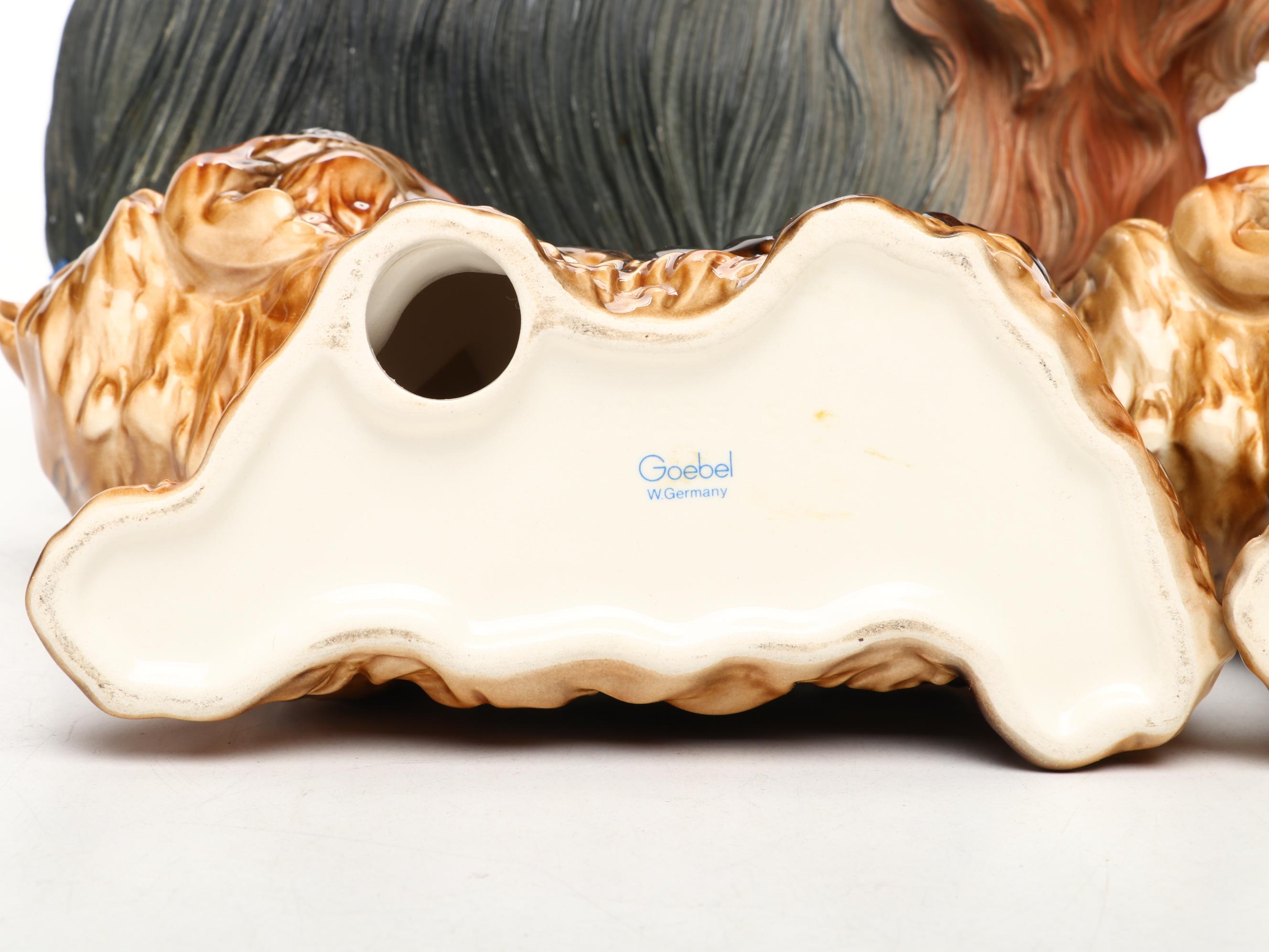 Goebel with Other Yorkshire Terrier Porcelain Figurines and Décor