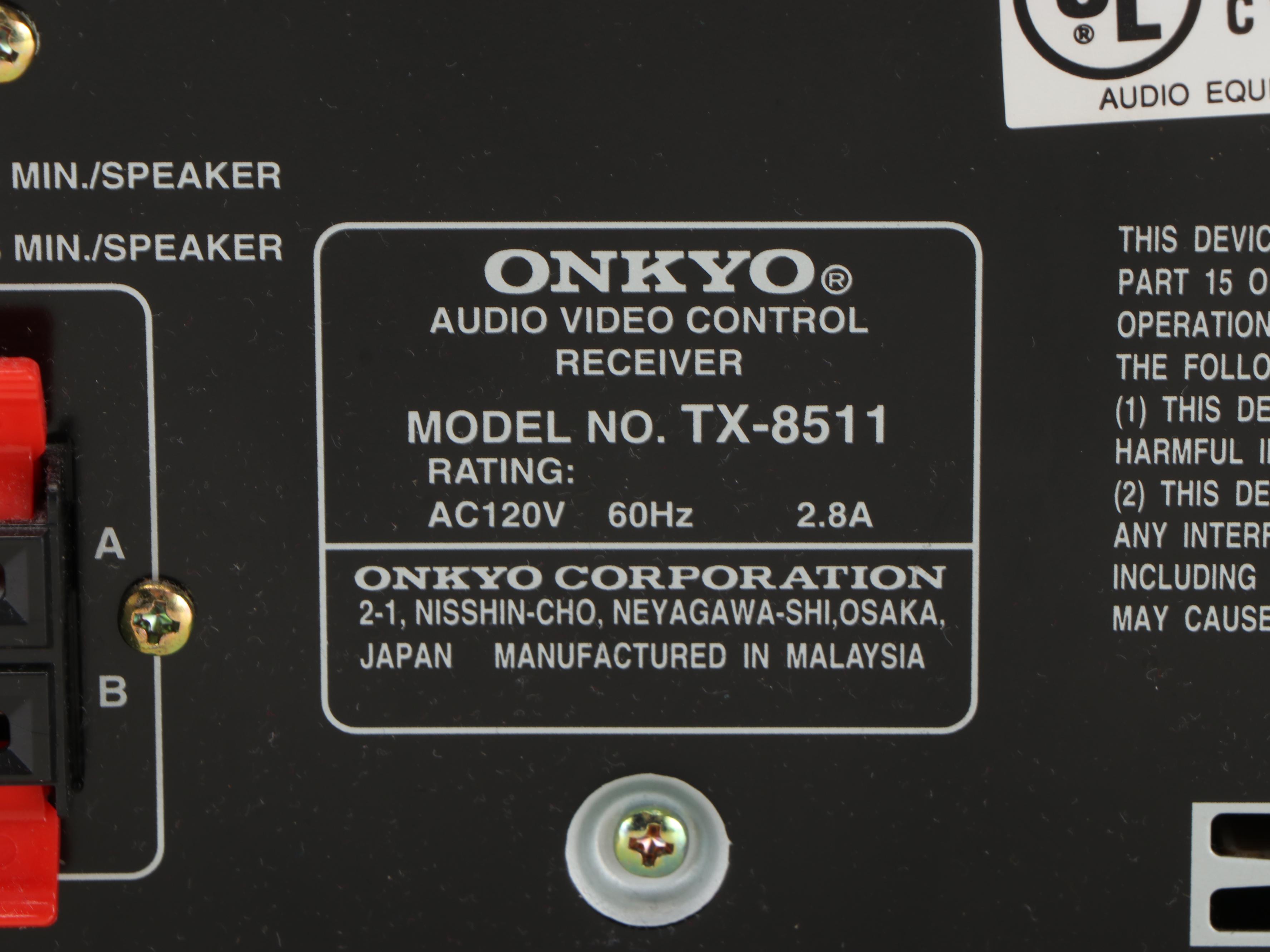 Yamaha RX-AB30 Receiver with Onkyo A/V Receiver, Episode Subwoofer and More