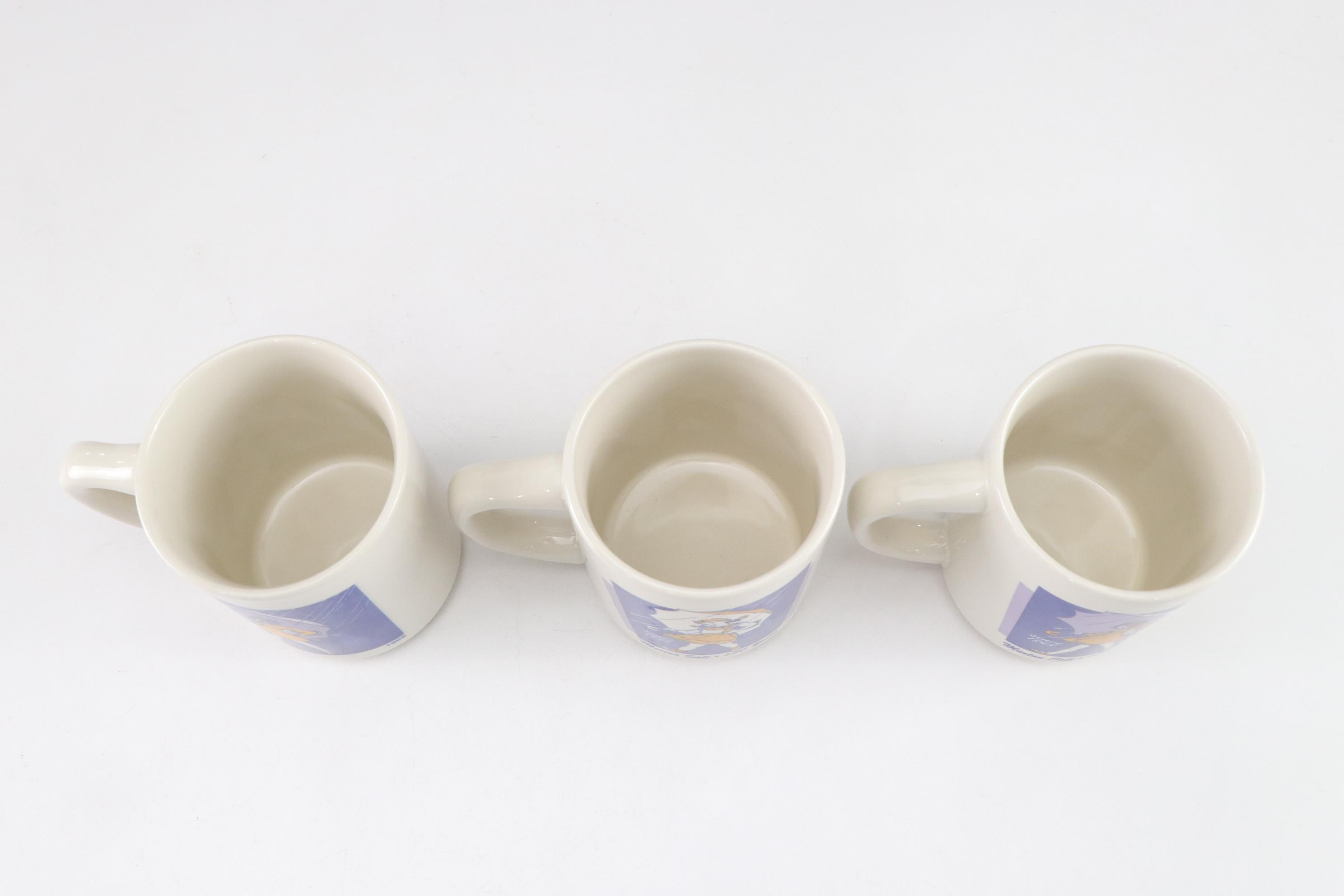 Morton Salt 150th Anniversary Commemorative Mugs